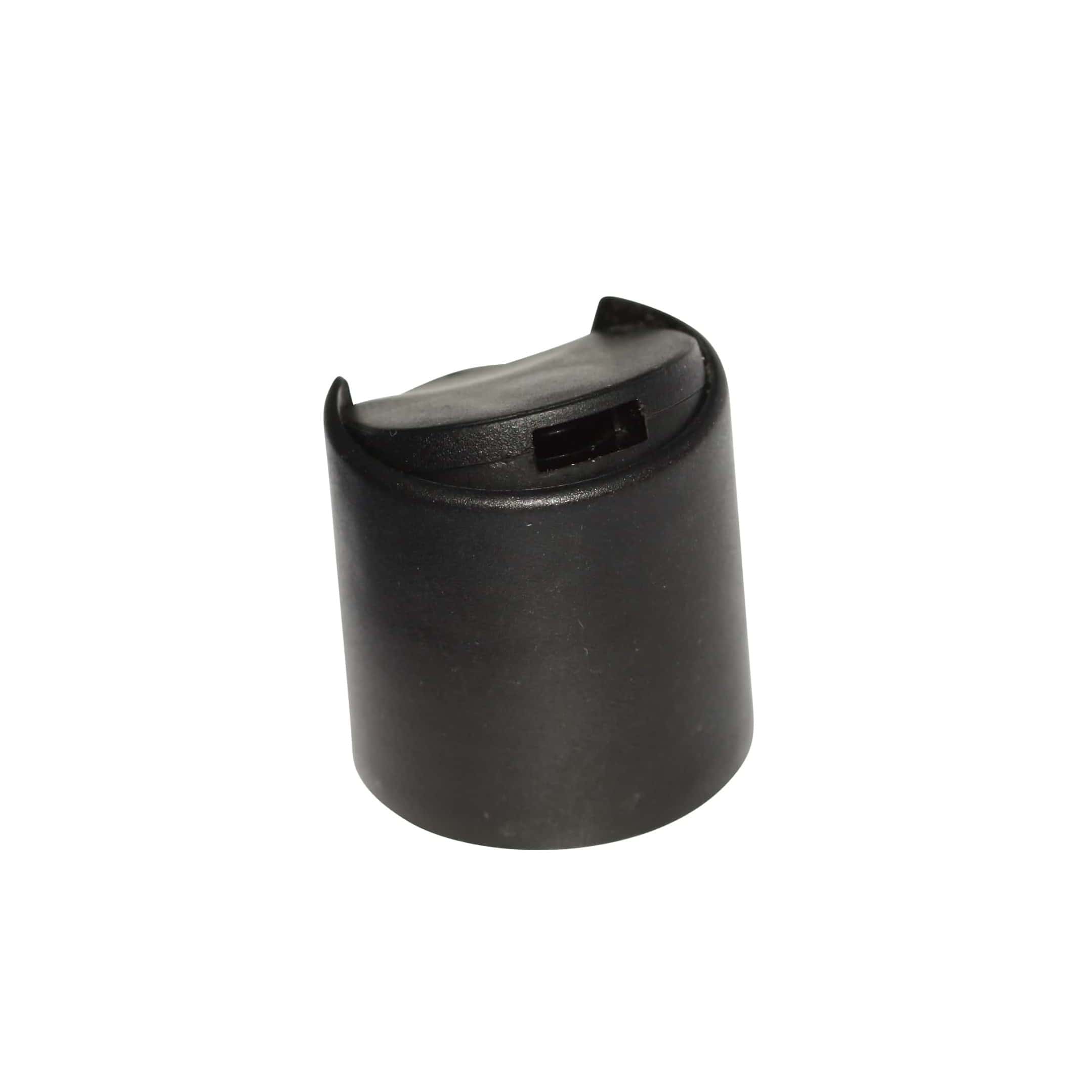 Tapa de rosca Disc Top, plástico PP, negro, para boca: 24/410