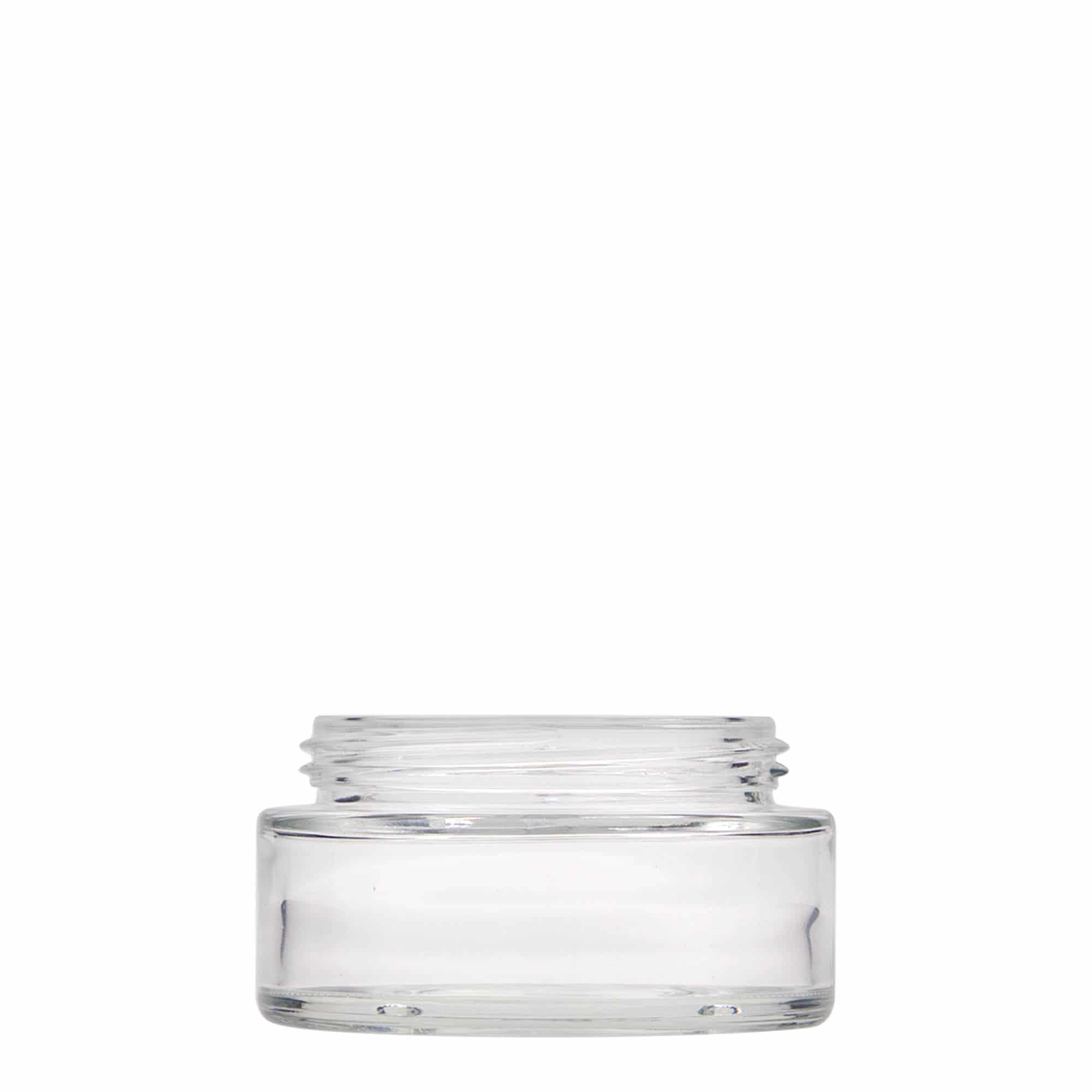 Bote 'Clear Edition' de 100 ml, vidrio, boca: tapón de rosca