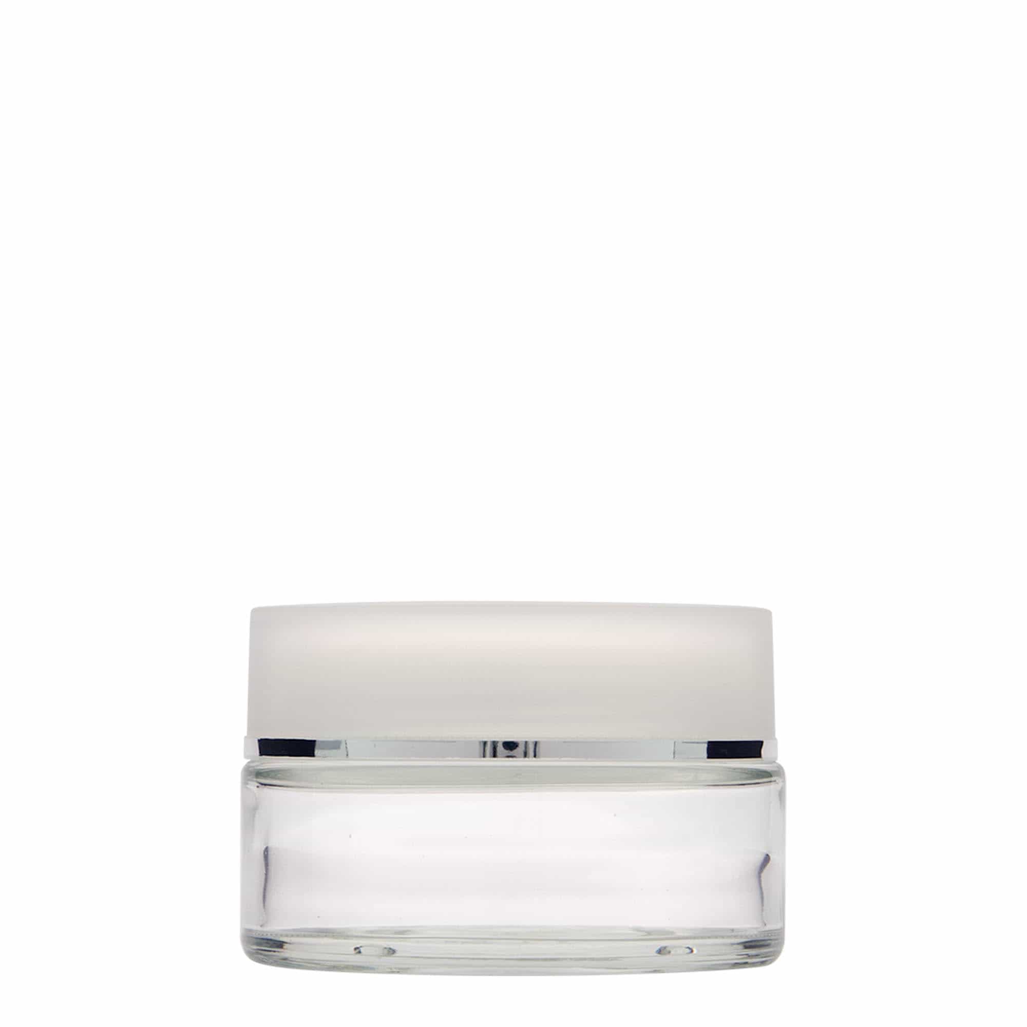 Bote 'Clear Edition' de 100 ml, vidrio, boca: tapón de rosca