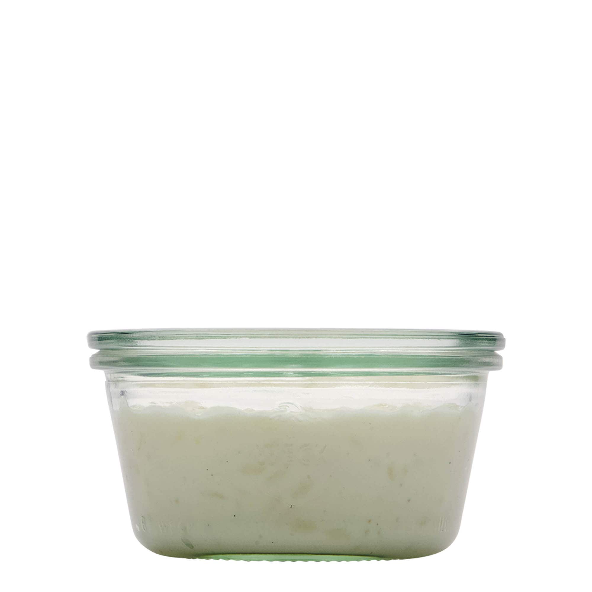 290 ml tarro WECK de boca ancha, borde redondo