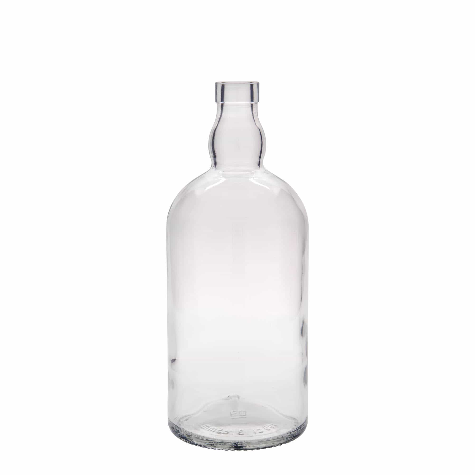 Botella de vidrio 'Aberdeen' de 1000 ml, boca: corcho Botella de vidrio 'Aberdeen' de 1000 ml, boca: corcho