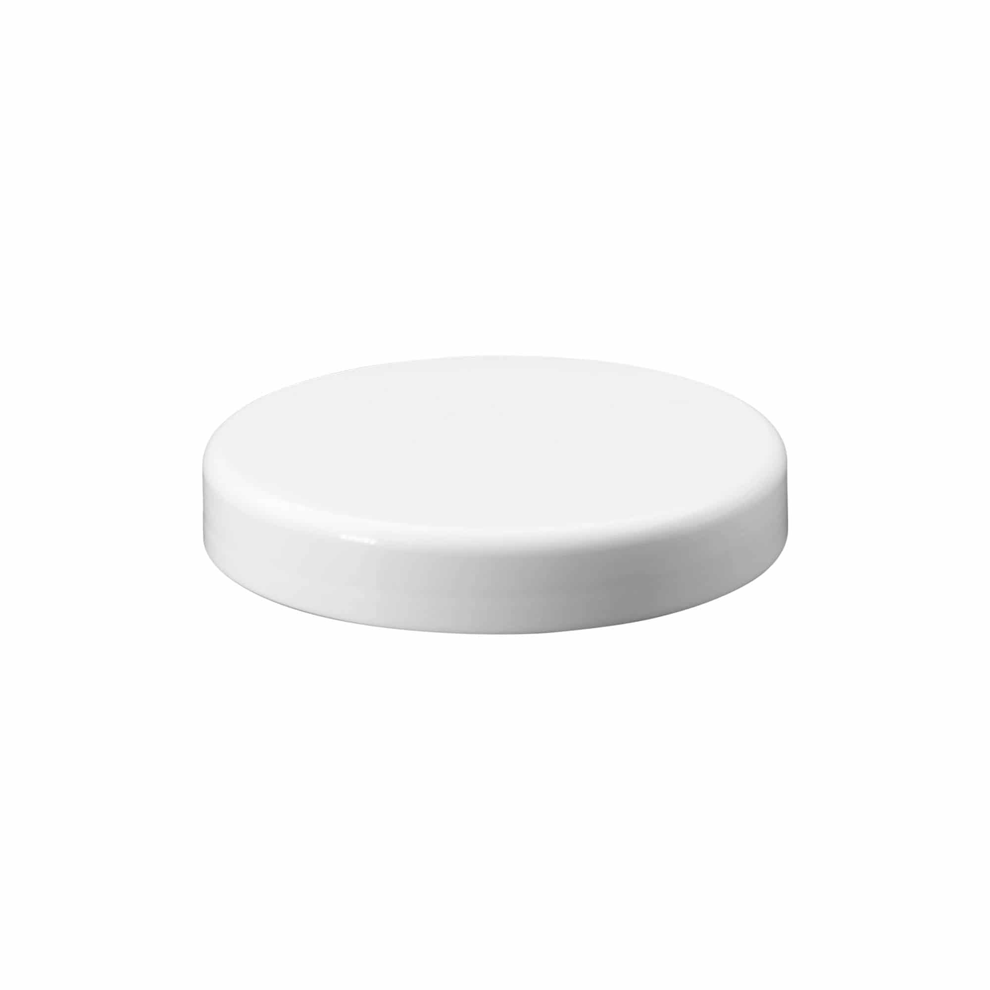 Tapa roscada, plástico PP, blanco, para boca: 100/400