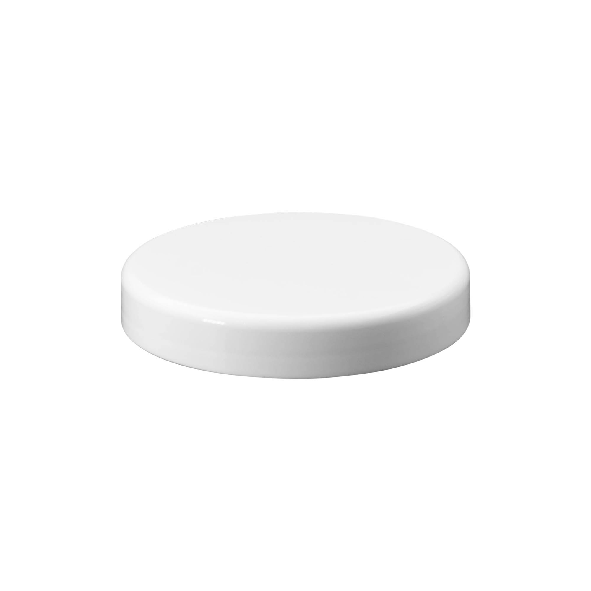 Tapa roscada, plástico PP, blanco, para boca: 100/400 Tapa roscada, plástico PP, blanco, para boca: 100/400