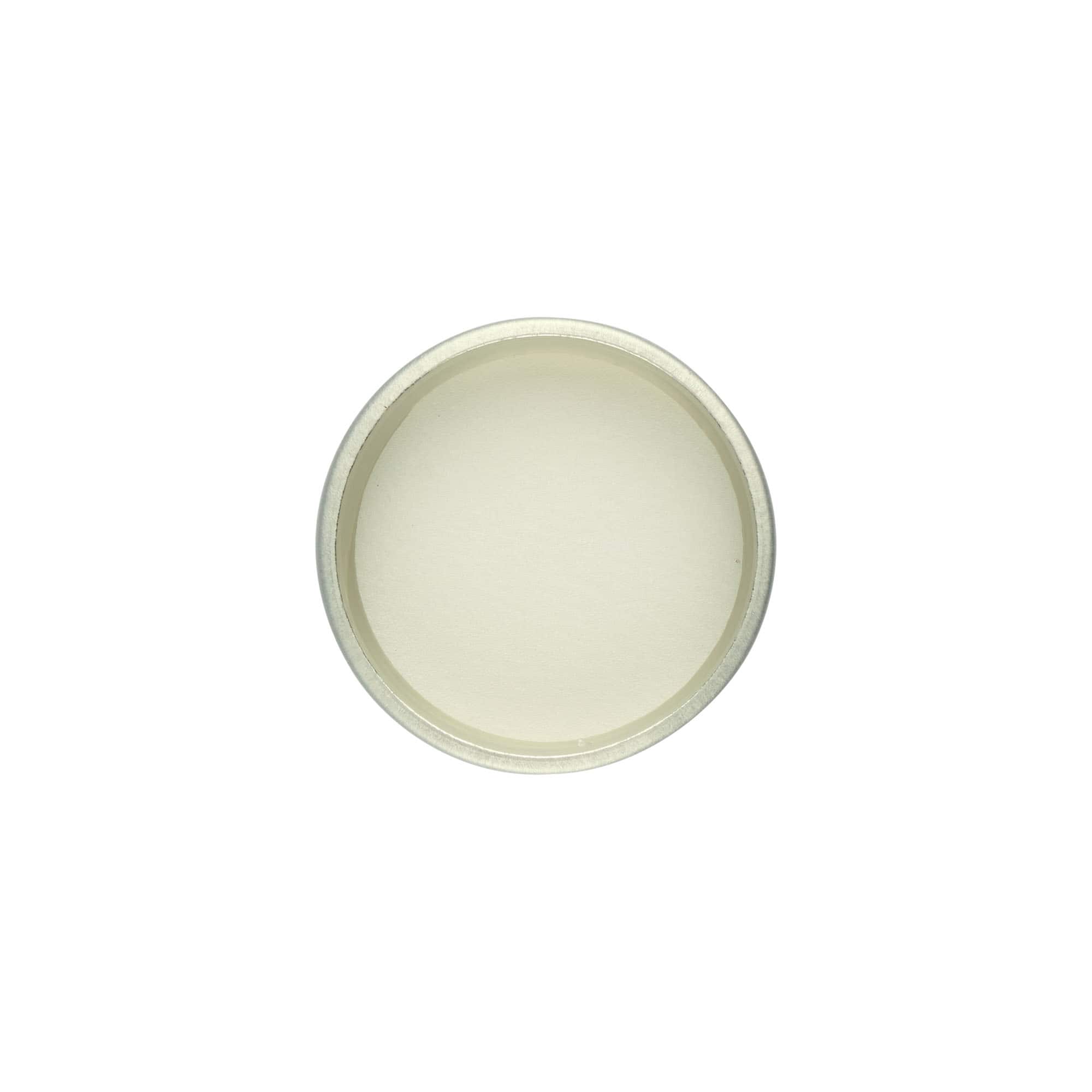 Tapa de rosca, metal, plateado, para boca: GPI 33/400 Tapa de rosca, metal, plateado, para boca: GPI 33/400