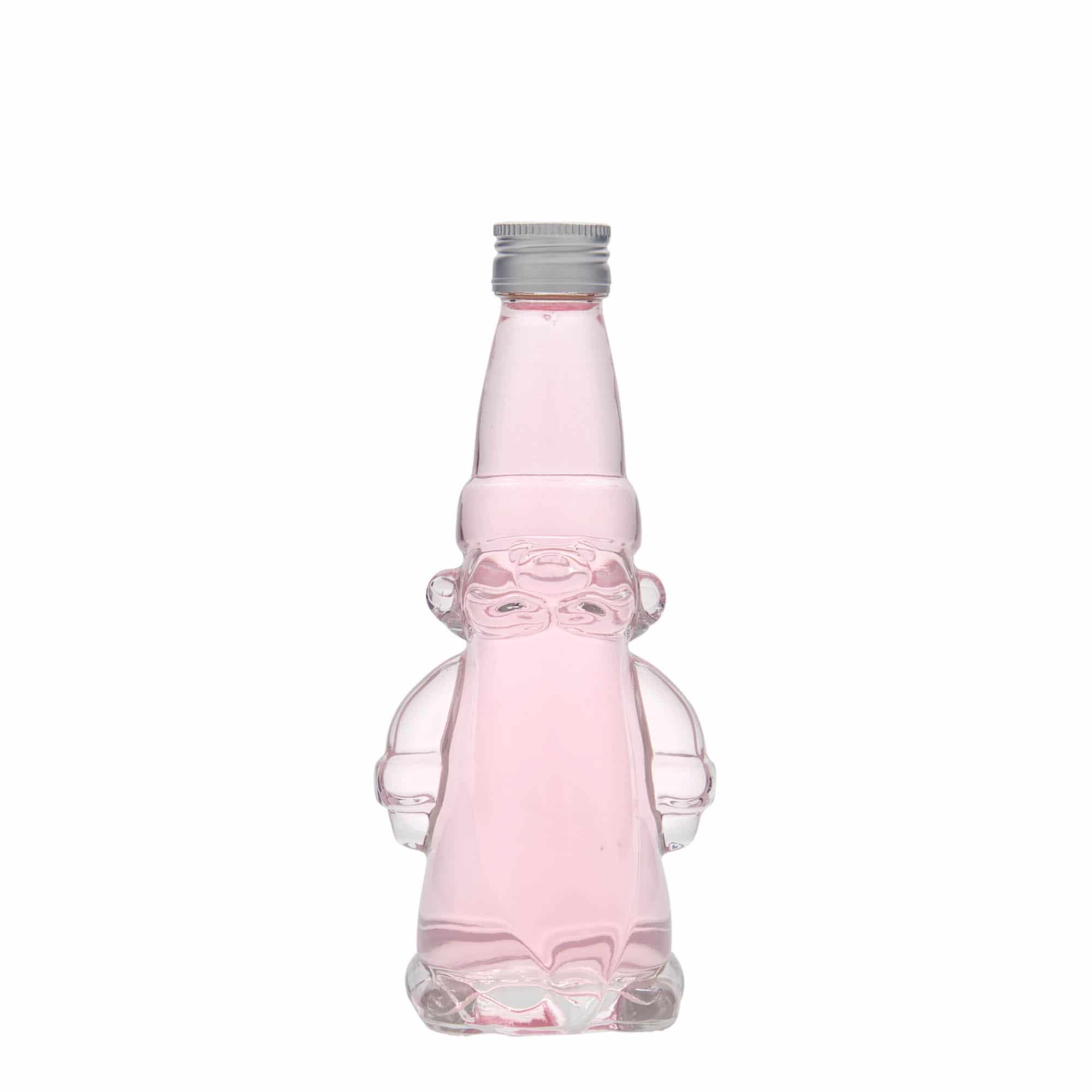 Botella de vidrio 'Gnomo de la Navidad' de 200 ml, boca: PP 28
