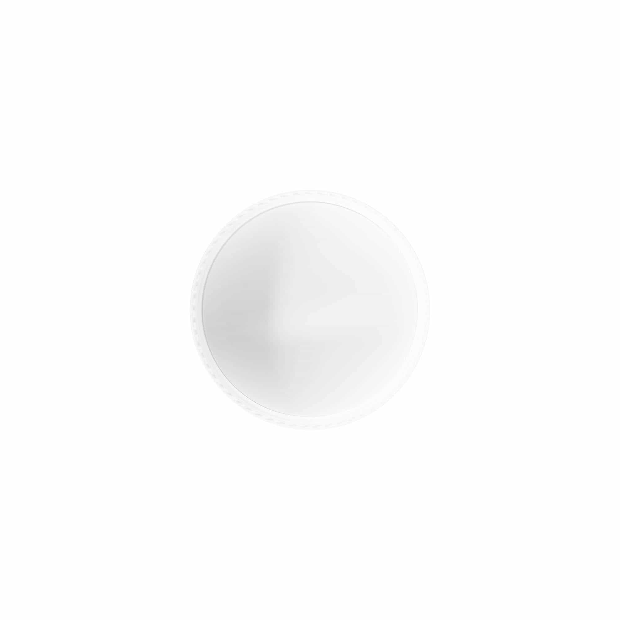 Tapón de rosca para 'Antonella' de 50 ml, plástico de PP, blanco
