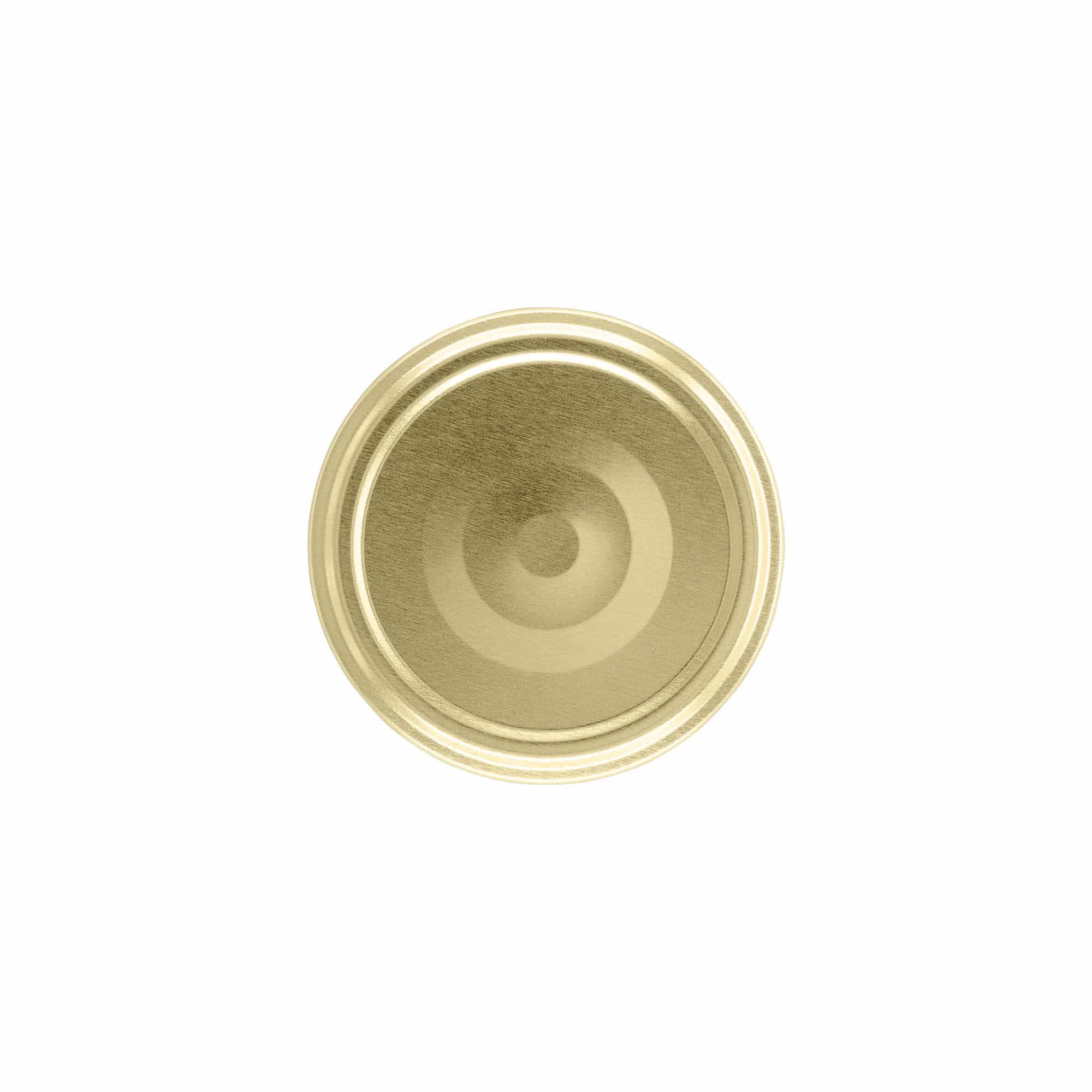 Tapa Twist-off, hojalata, esterilizable, dorada, para boca: TO 66