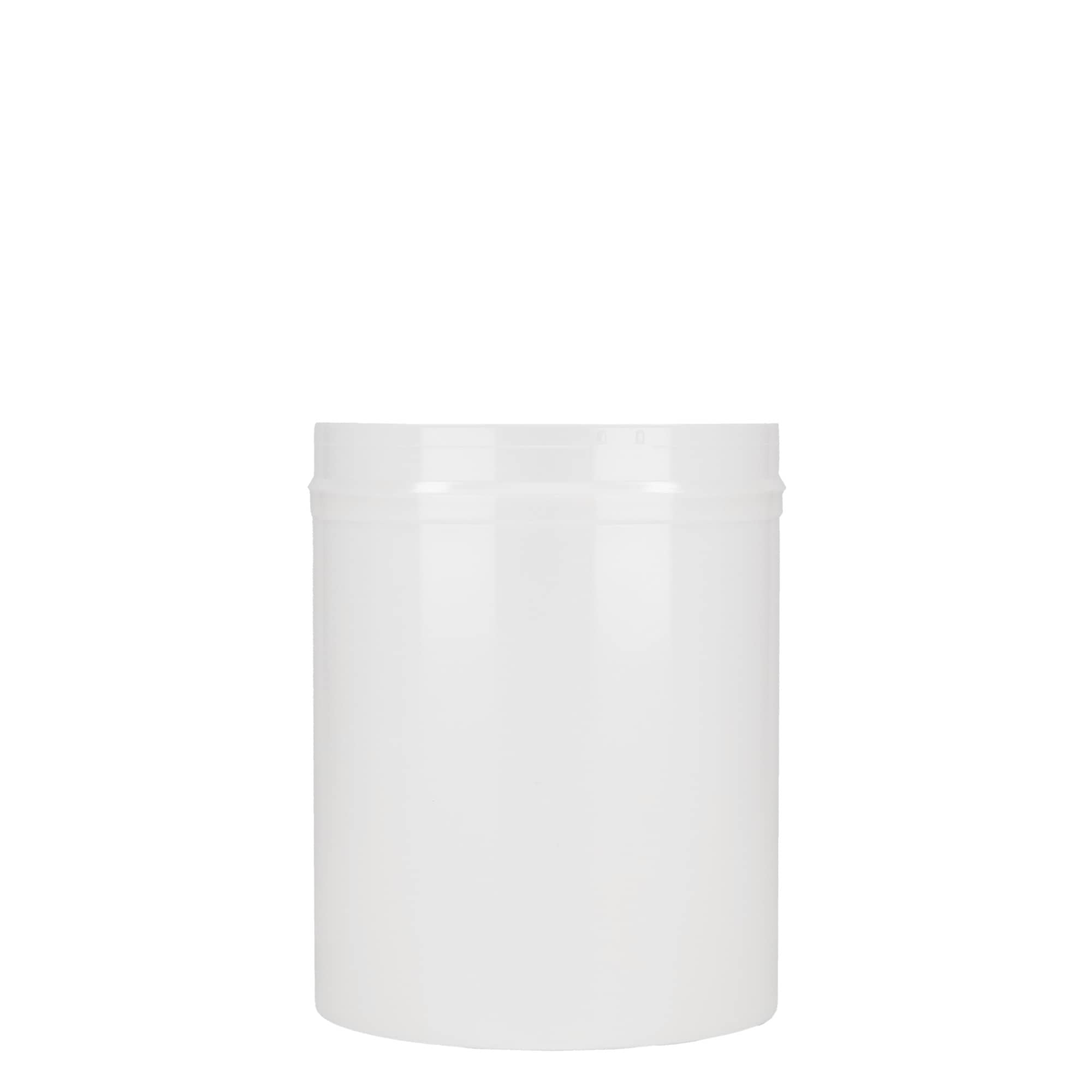 Botella dosificadora de 1.240 ml 'Securibox', plástico PP, blanca, boca: cierre de rosca Botella dosificadora de 1.240 ml 'Securibox', plástico PP, blanca, boca: cierre de rosca