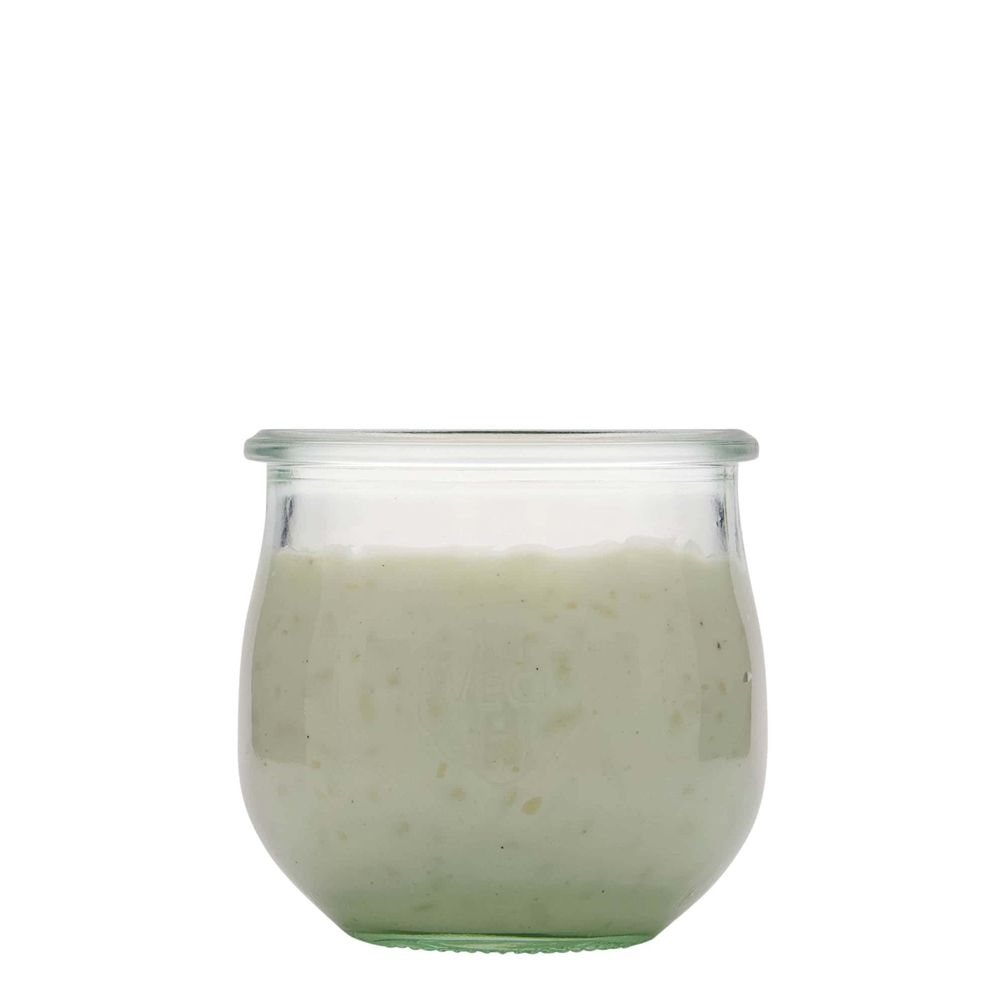 Tarro de tulipán WECK de 370 ml, boca: borde redondo