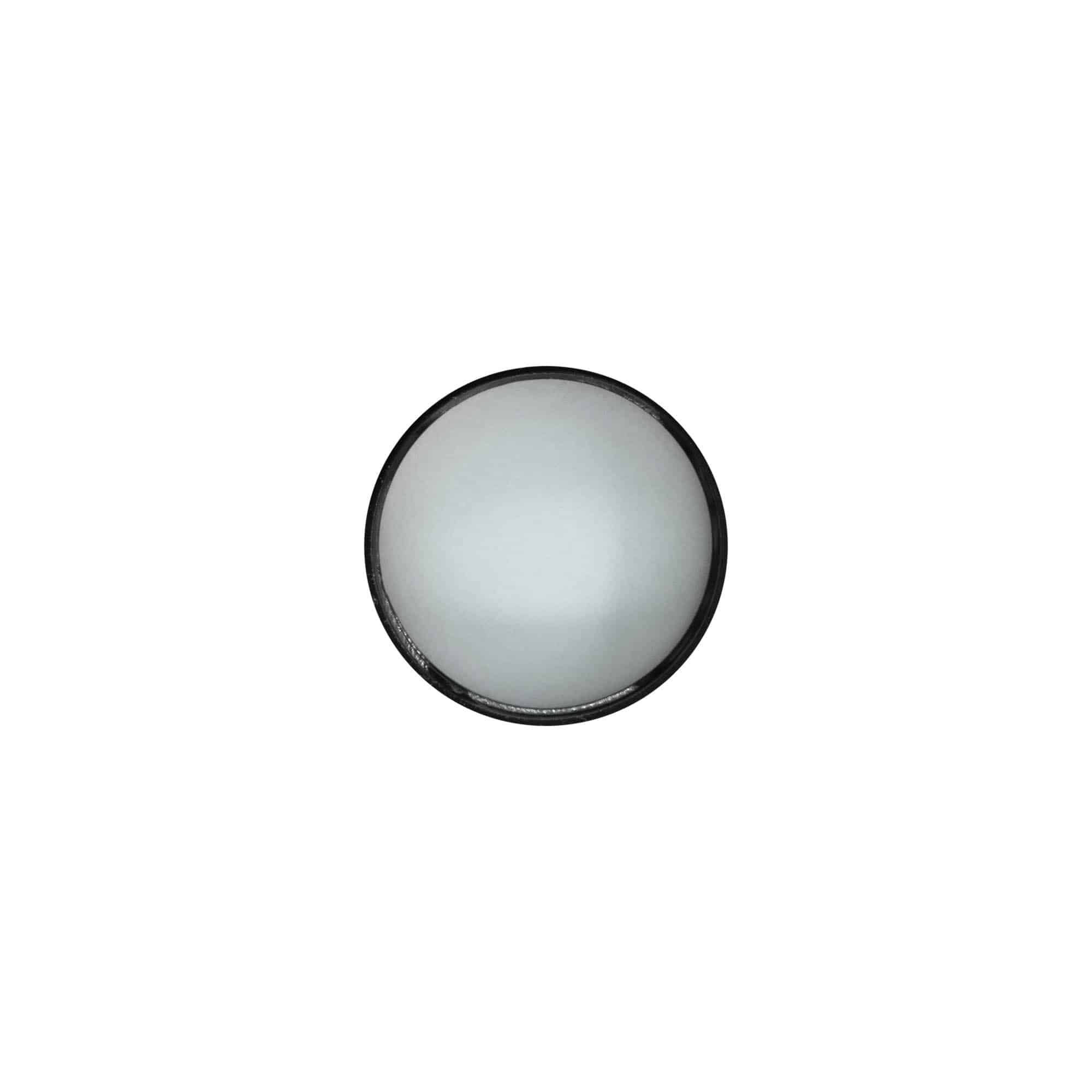 Tapón de rosca, plástico de PP, negro, para boca: GPI 48/400