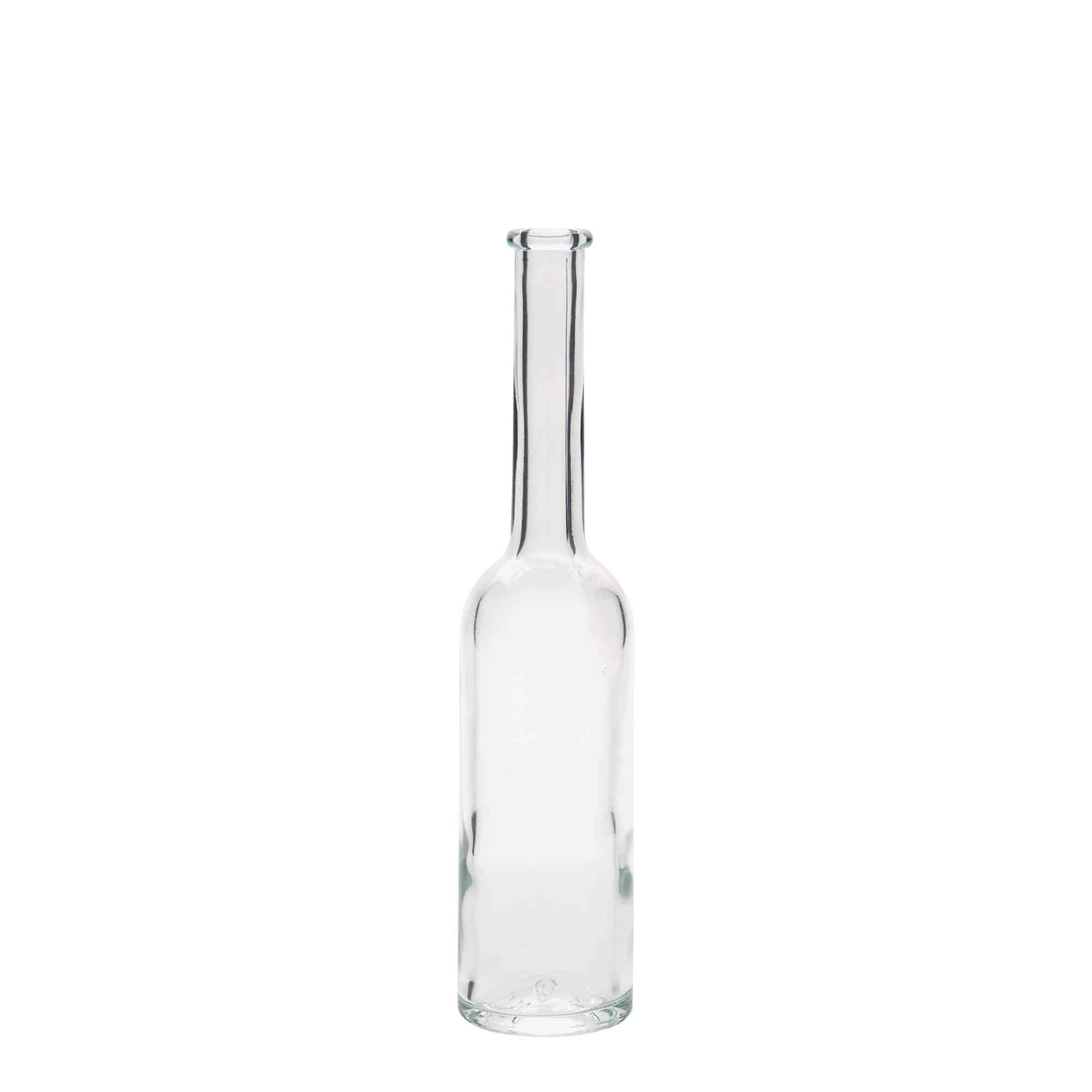 Botella de vidrio 'Opera' de 100 ml, boca: corcho