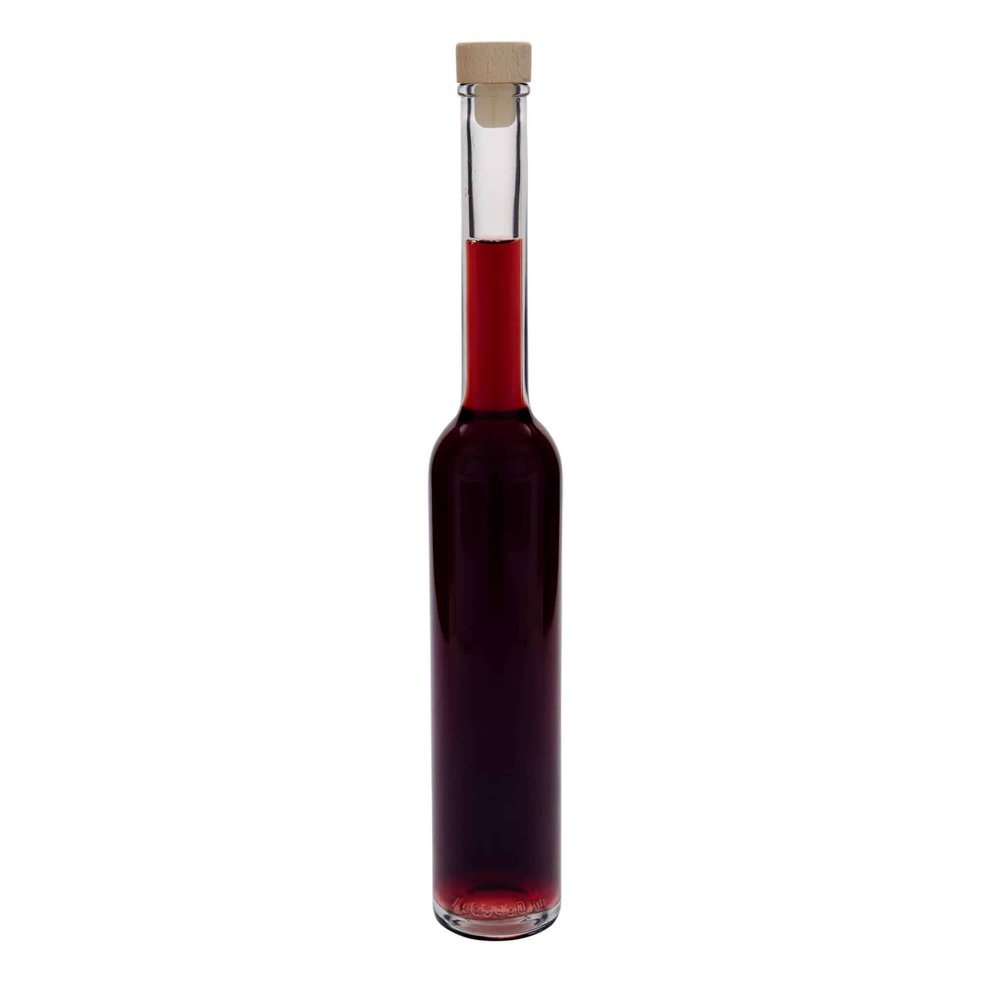 Botella de vidrio de 350 ml 'Platina', boca: corcho