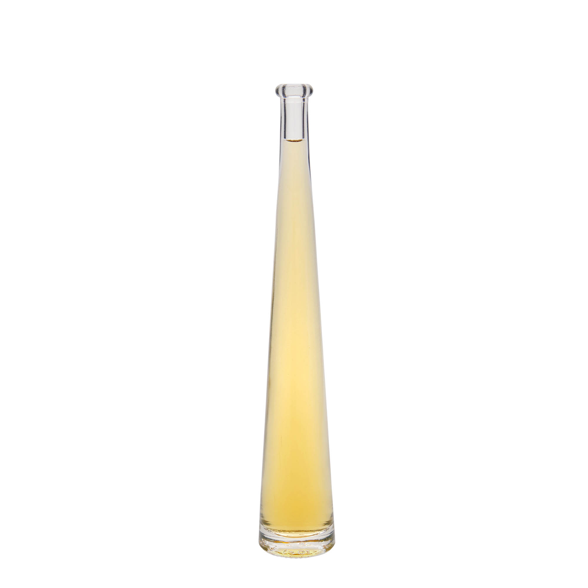 Botella de cristal de 100 ml «Dama Rondo», boca: corcho
