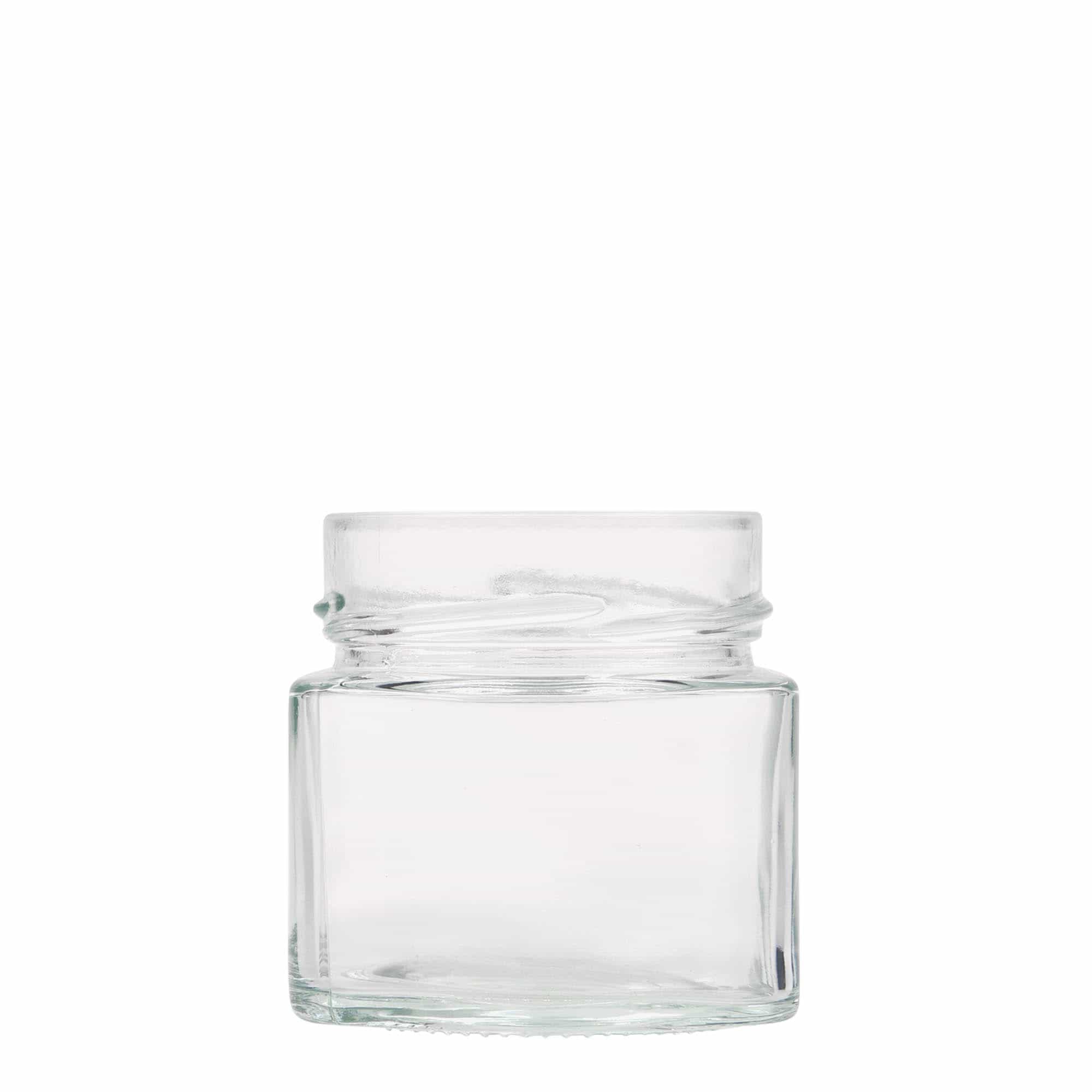 Tarro cuadrado 'Kimba' de 212 ml, boca: Extra-Deep-Twist-Off (EDTO 70) Tarro cuadrado 'Kimba' de 212 ml, boca: Extra-Deep-Twist-Off (EDTO 70)