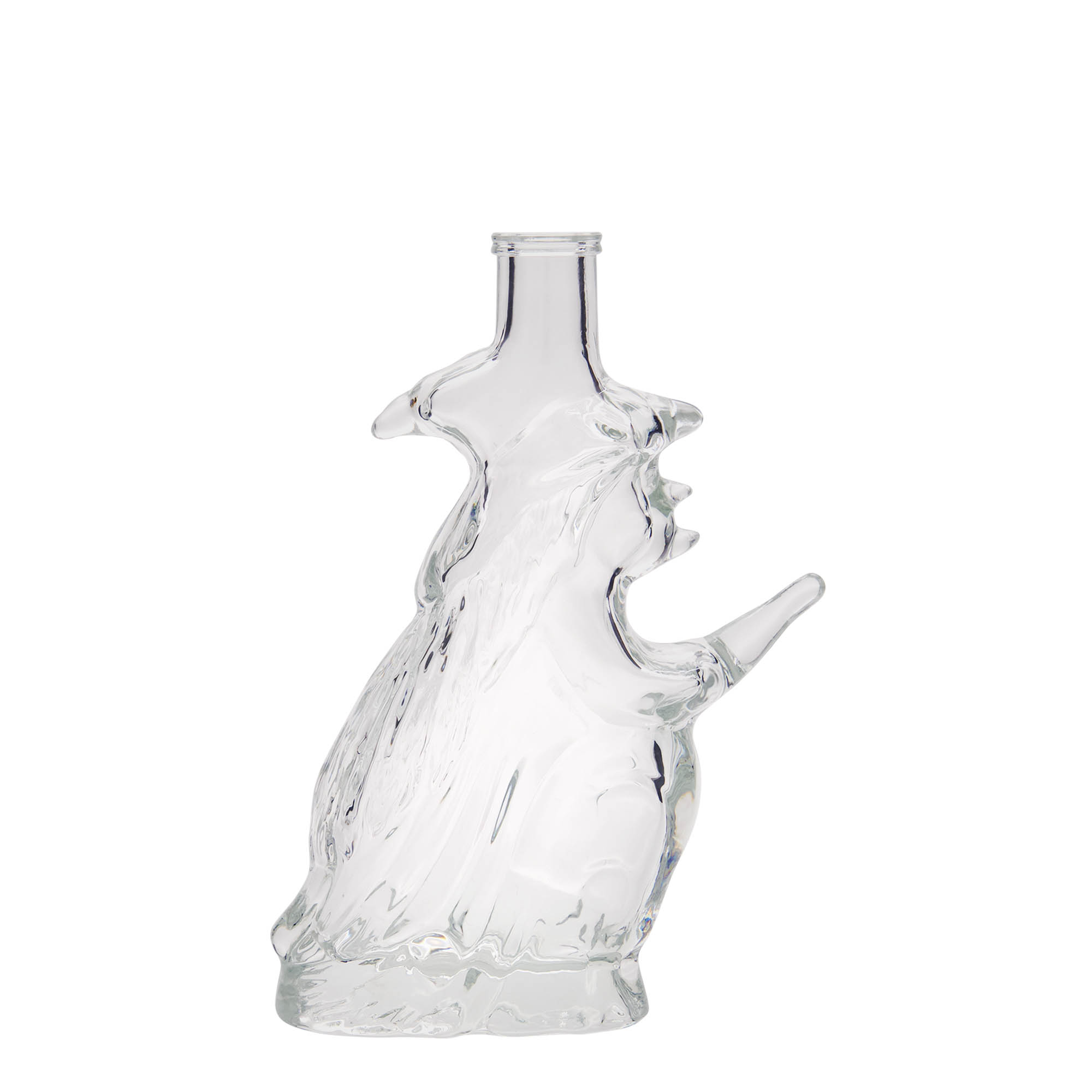 Botella de vidrio de 200 ml «Hexe», boca: corcho