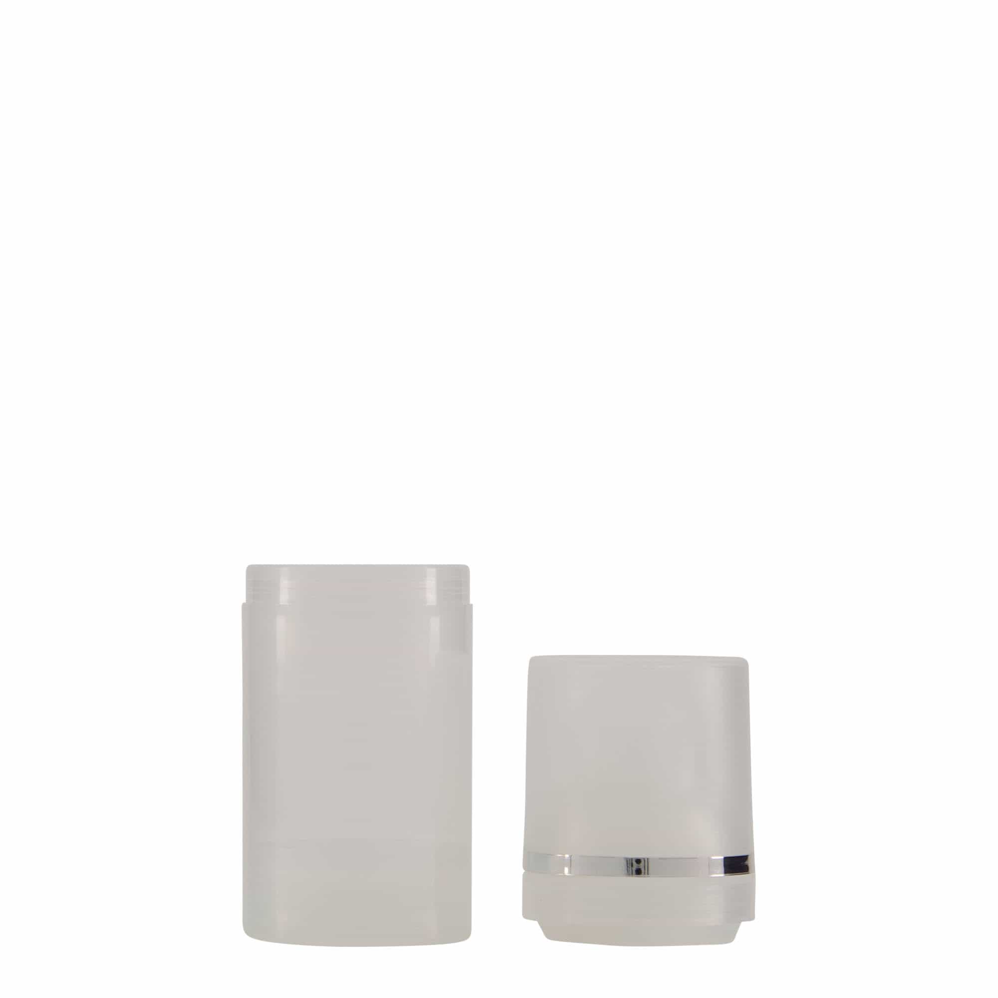 Dispensador airless de 30 ml 'Mezzo', plástico PP, natural Dispensador airless de 30 ml 'Mezzo', plástico PP, natural