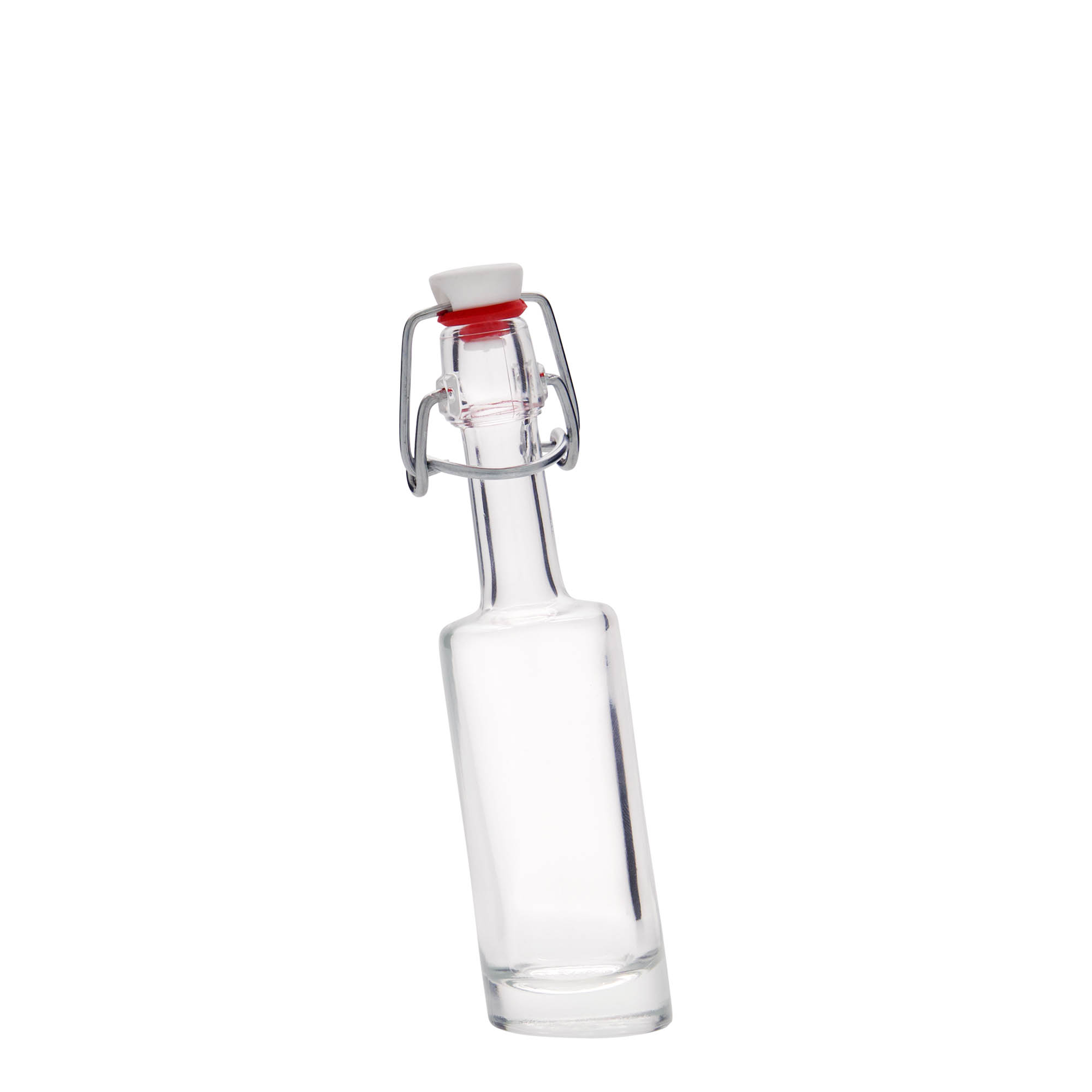 Botella de cristal de 40 ml 'Bounty', boca: cierre de palanca Botella de cristal de 40 ml 'Bounty', boca: cierre de palanca