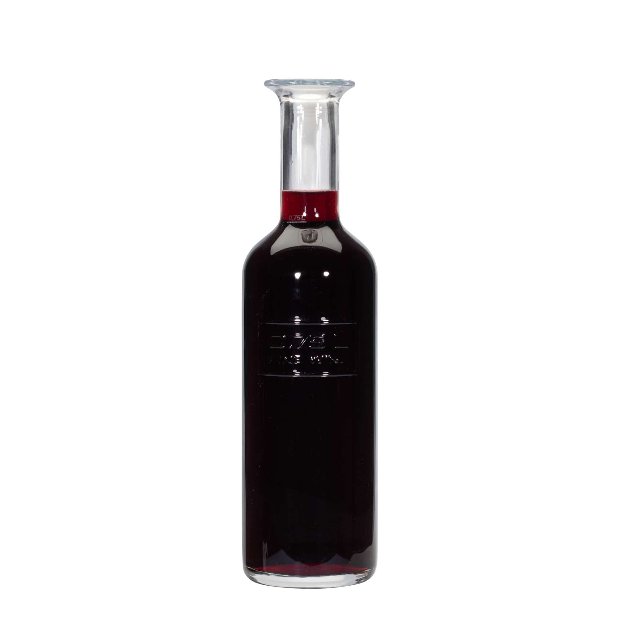 Botella de vidrio de 750 ml 'Optima Fine Wine', boca: corcho
