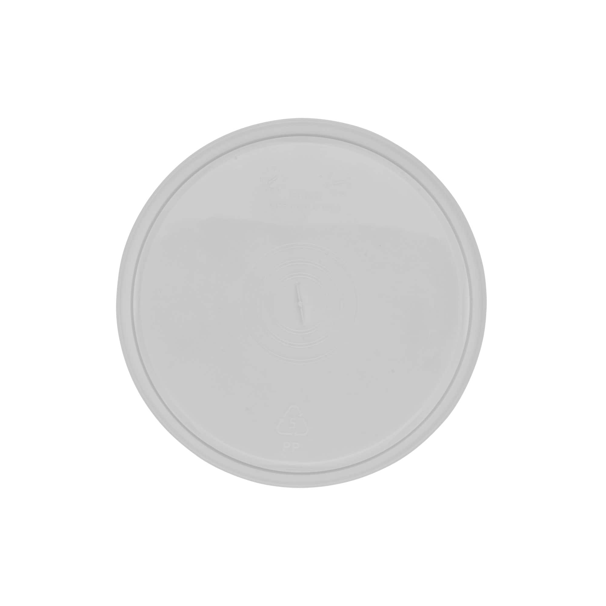 Tapa para cubo de 1,8 l, plástico de PP, blanco