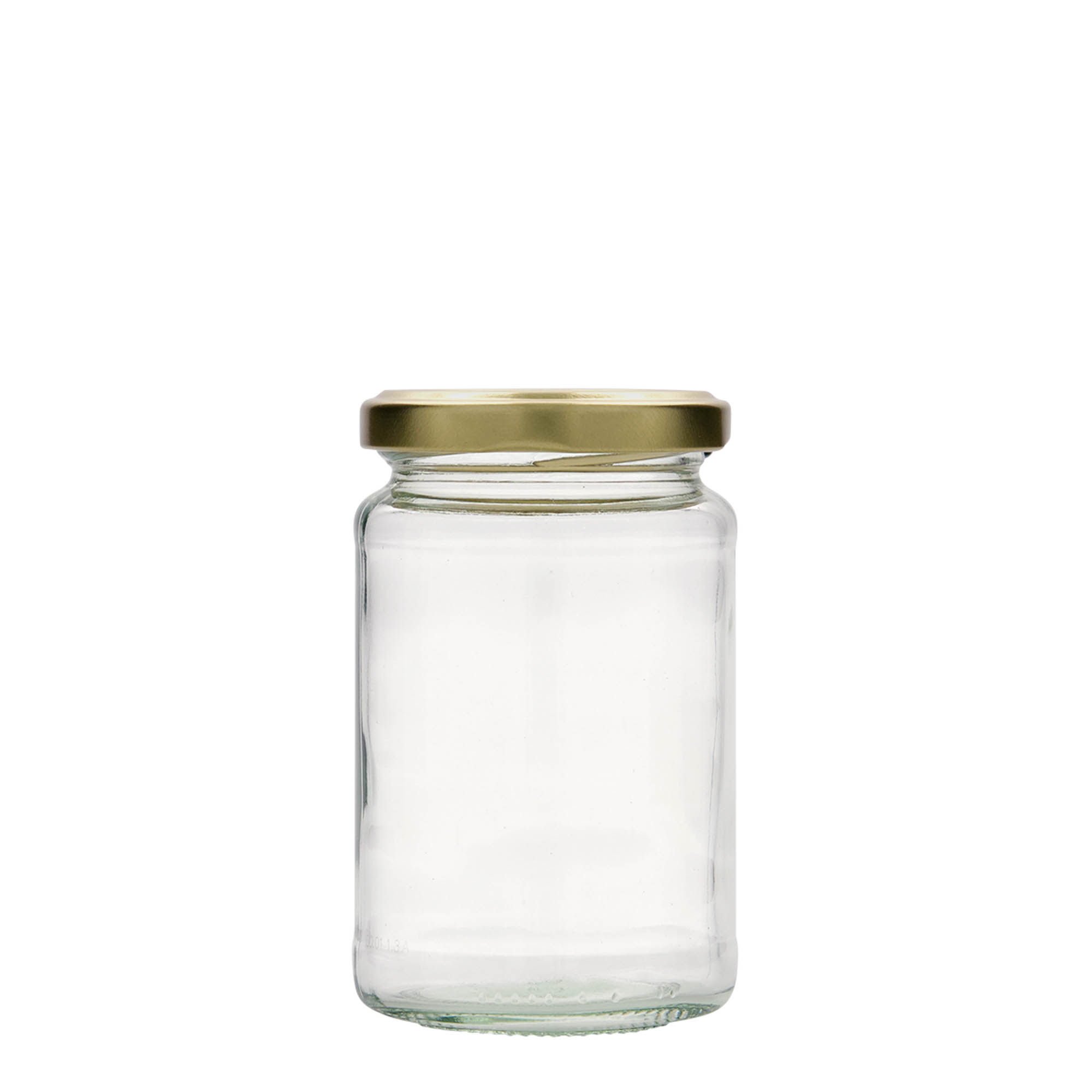Vaso redondo alto de 225 ml, boca: Twist-off (TO 58)