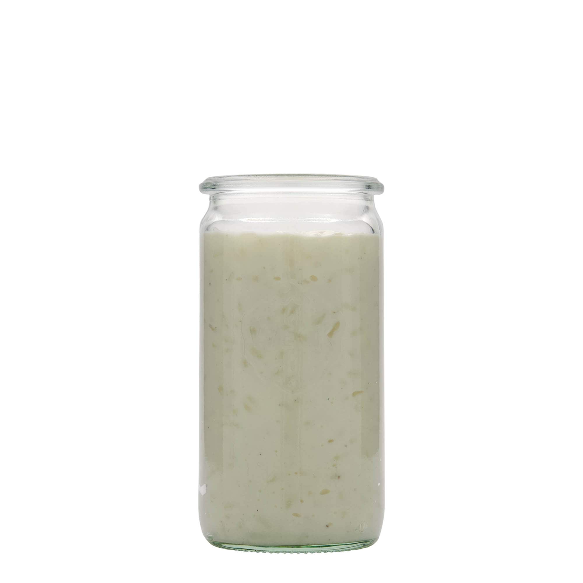340 ml vaso cilíndrico WECK, boca: borde redondo