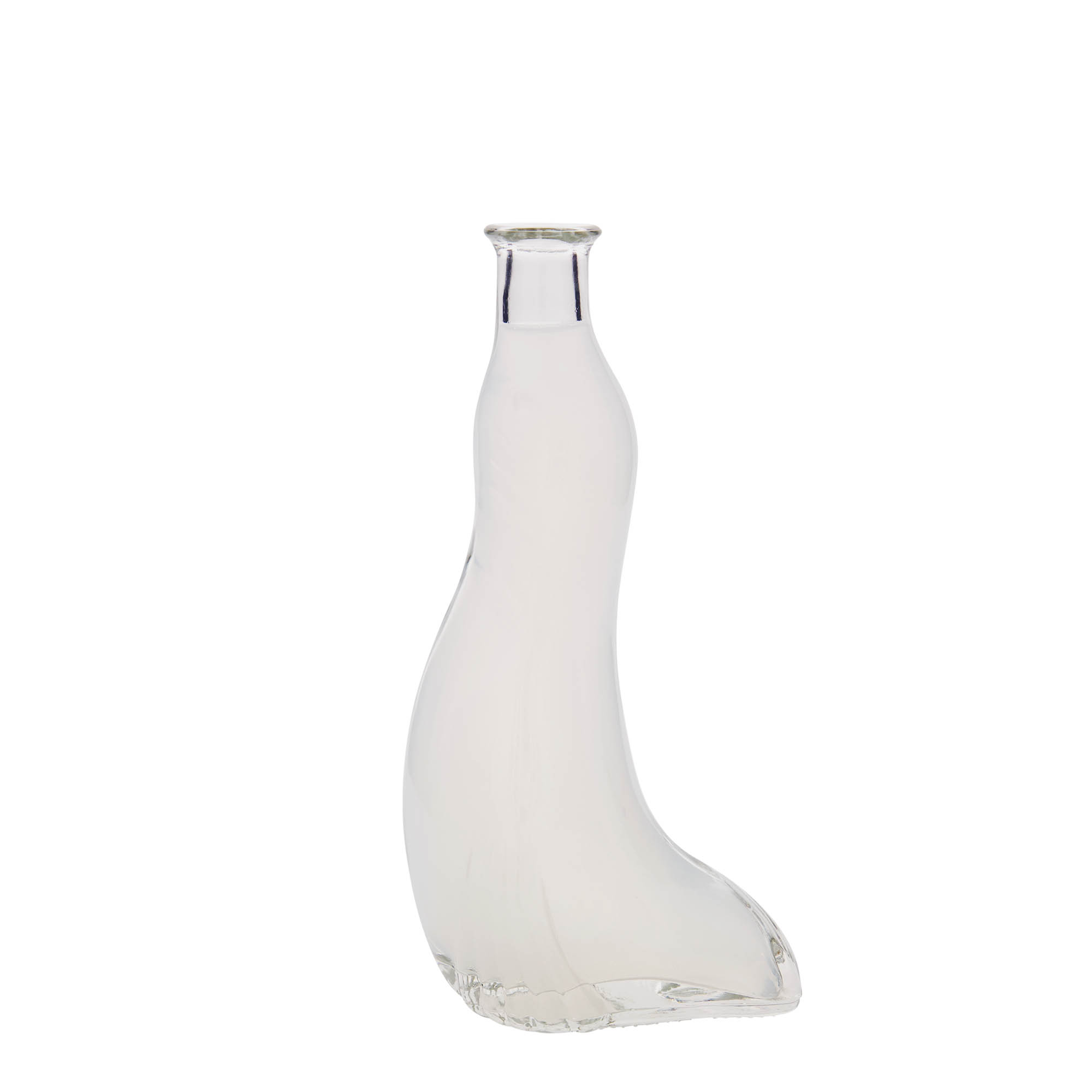 Botella de vidrio de 200 ml 'Foca', boca: corcho Botella de vidrio de 200 ml 'Foca', boca: corcho