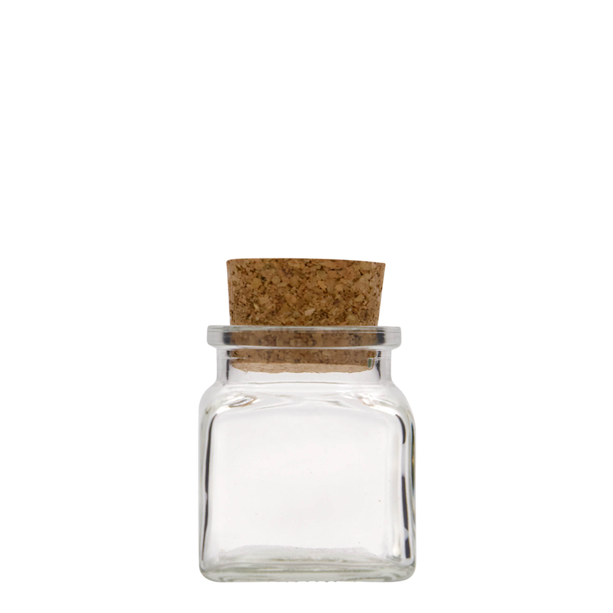120 ml tarro de corcho, cuadrado, boca: corcho 120 ml tarro de corcho, cuadrado, boca: corcho