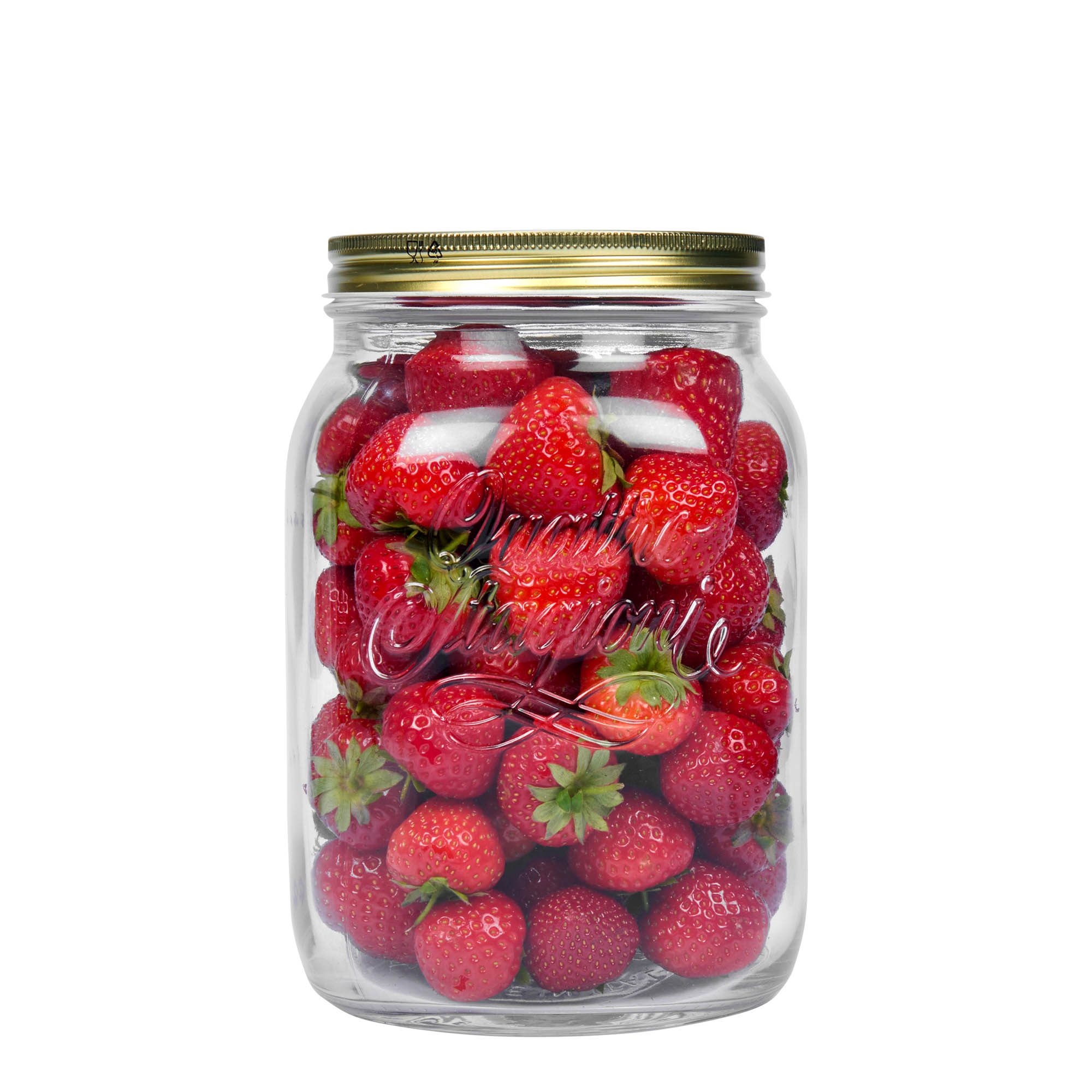 2.000 ml vidrio 'Quattro Stagioni', boca: cierre de rosca 2.000 ml vidrio 'Quattro Stagioni', boca: cierre de rosca