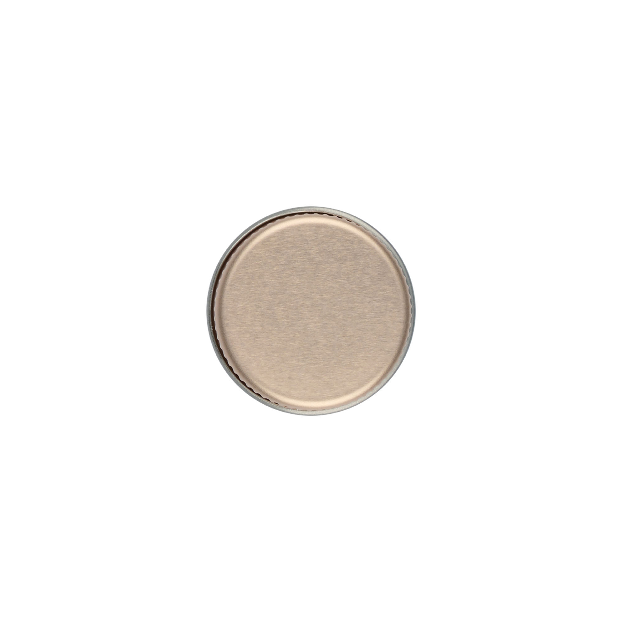 Tapa de rosca, metal, rosa, para boca: 24/410 Tapa de rosca, metal, rosa, para boca: 24/410