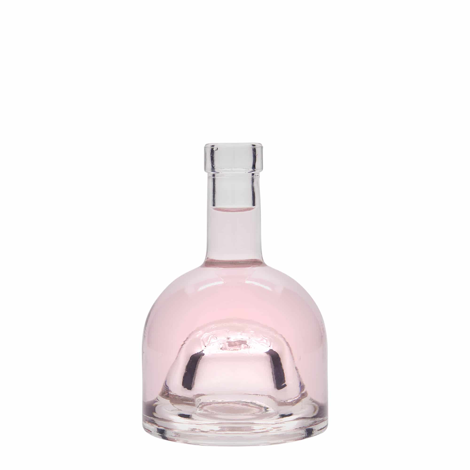 Botella de vidrio 'Kato' de 200 ml, boca: corcho