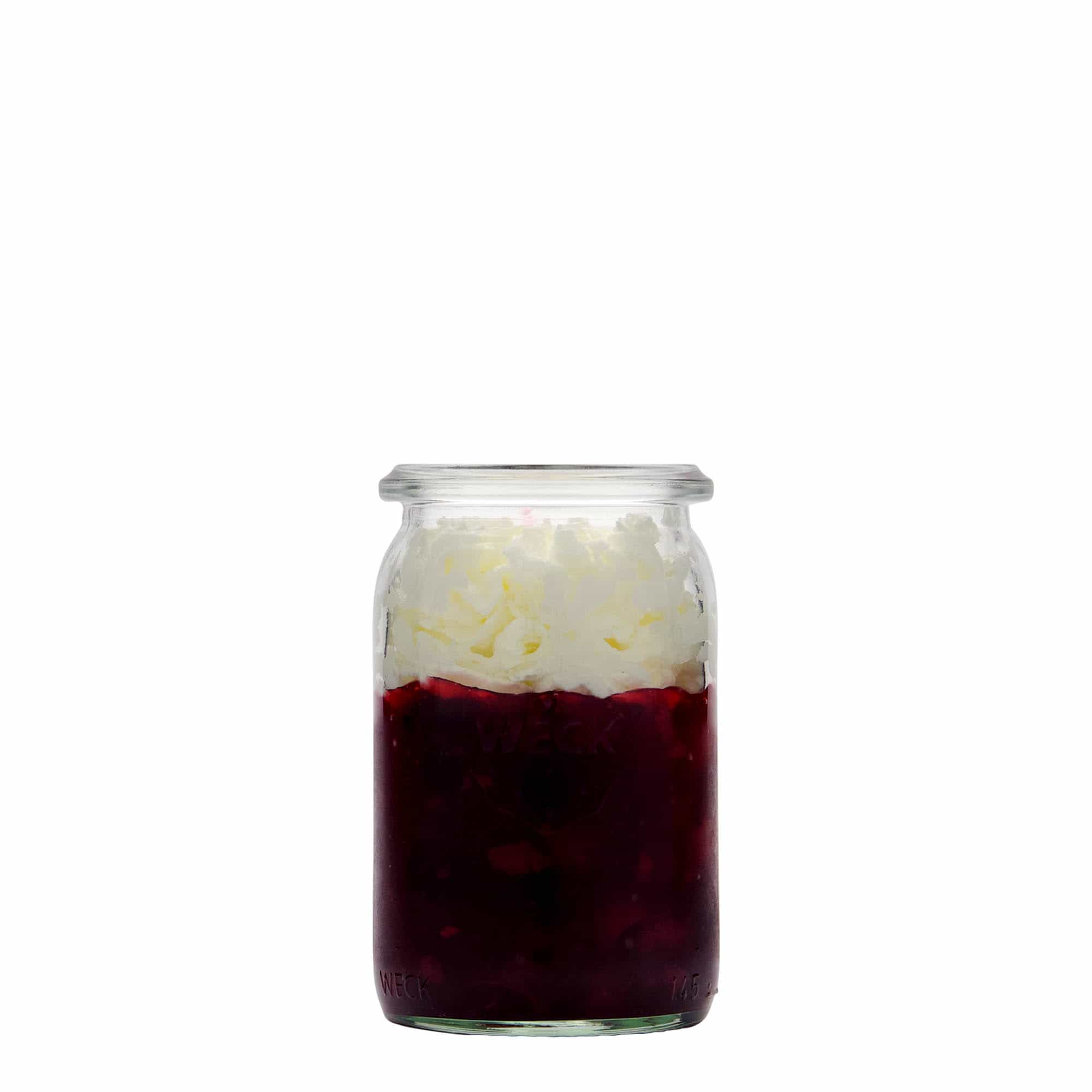 Tarro cilíndrico WECK de 145 ml, boca: borde redondo