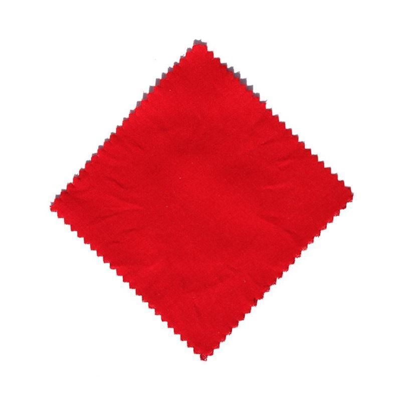 Mantelito de tela 15x15, cuadrado, textil, rojo, boca: TO58-TO82 Mantelito de tela 15x15, cuadrado, textil, rojo, boca: TO58-TO82
