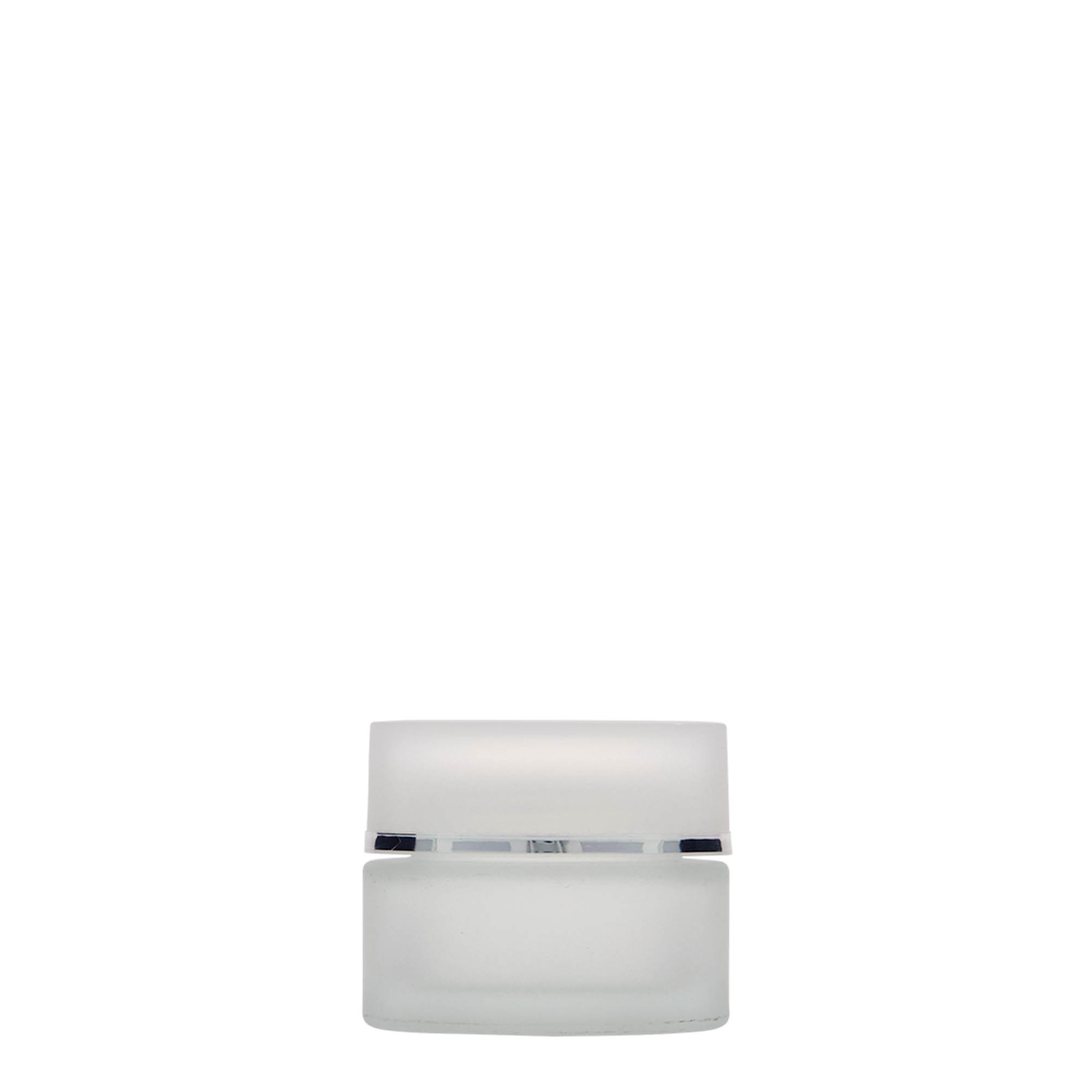 15 ml tarro 'Edición Platino', vidrio, esmerilado, boca: cierre de rosca 15 ml tarro 'Edición Platino', vidrio, esmerilado, boca: cierre de rosca
