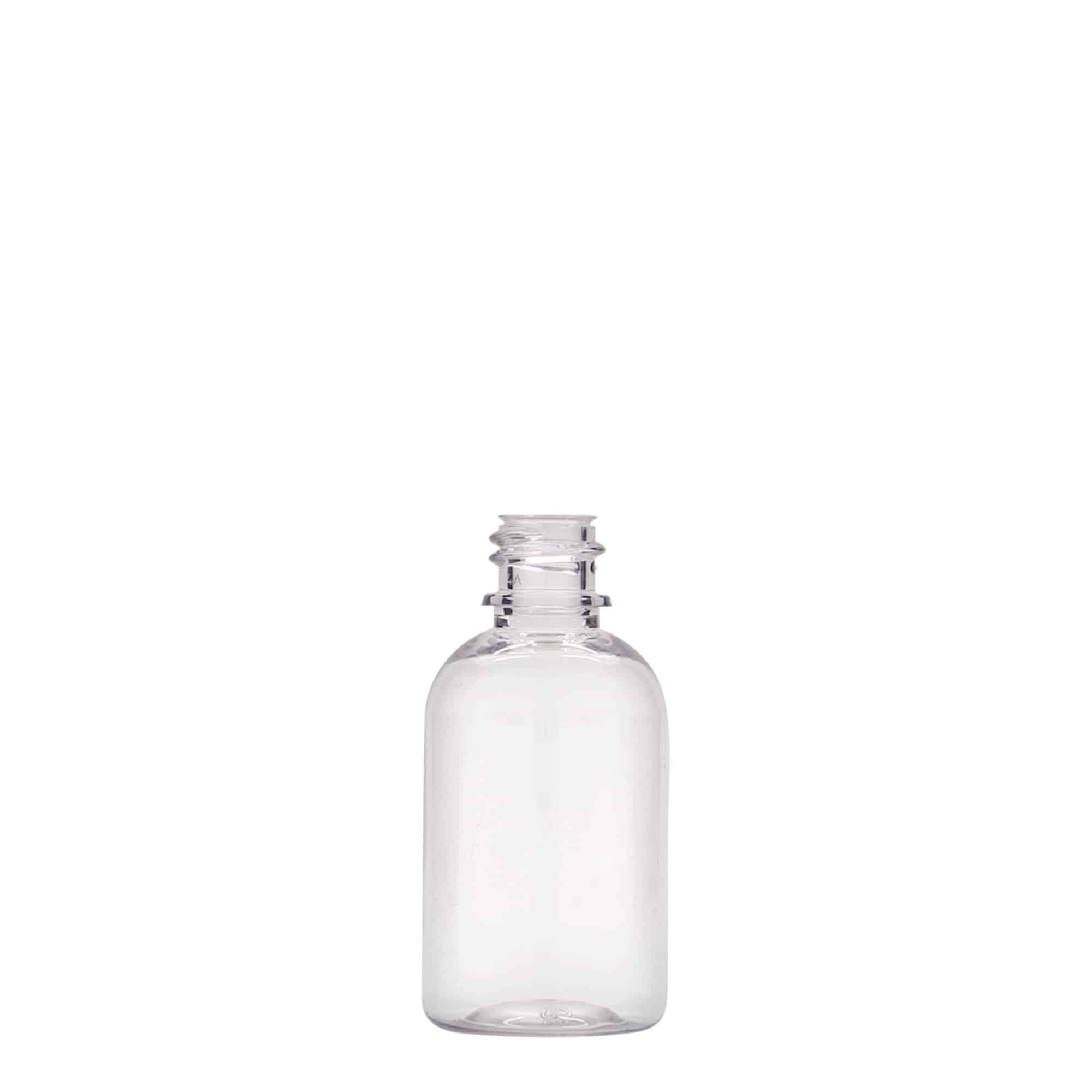 Botella médica PET de 50 ml 'Easy Living', plástico, boca: DIN 18
