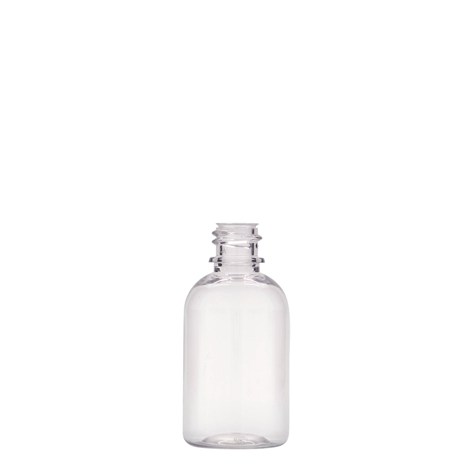 Botella médica PET de 50 ml 'Easy Living', plástico, boca: DIN 18