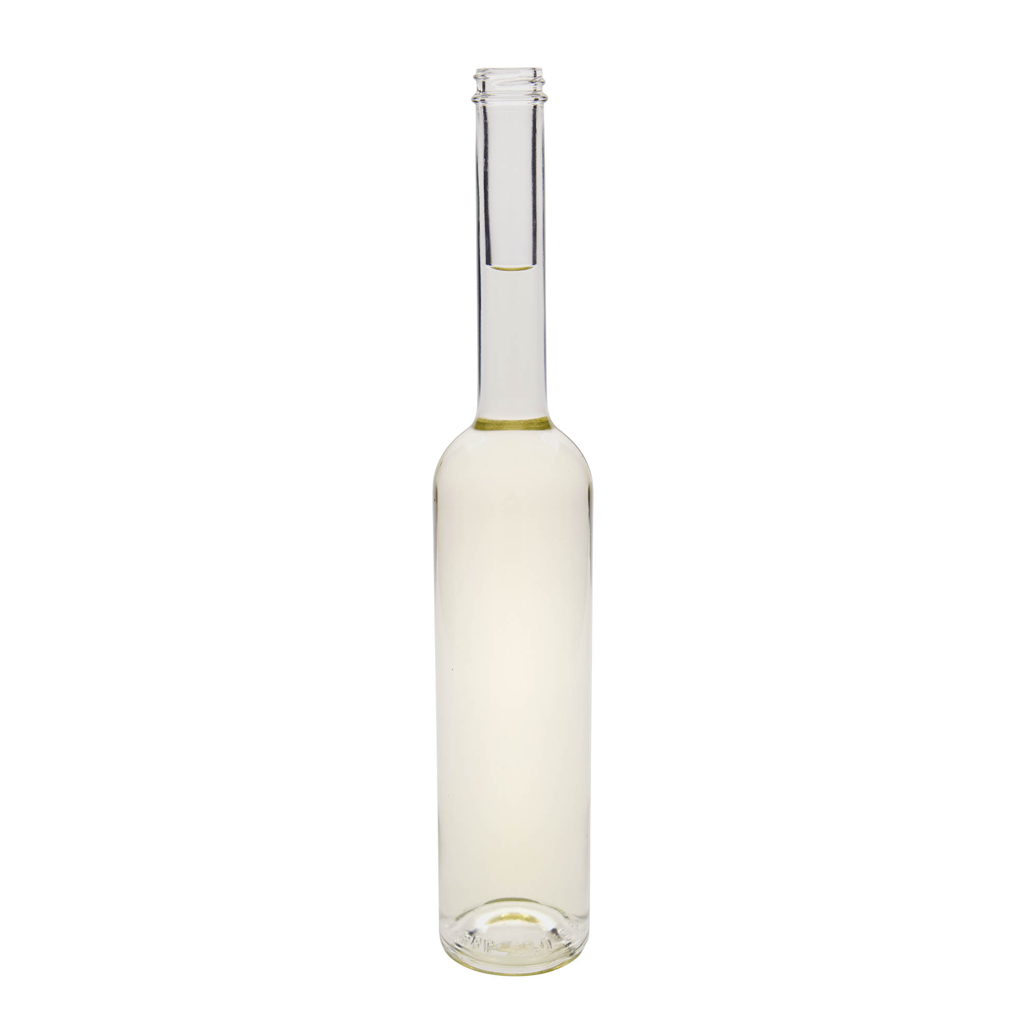 Botella de vidrio de 500 ml «Platina», boca: GPI 28