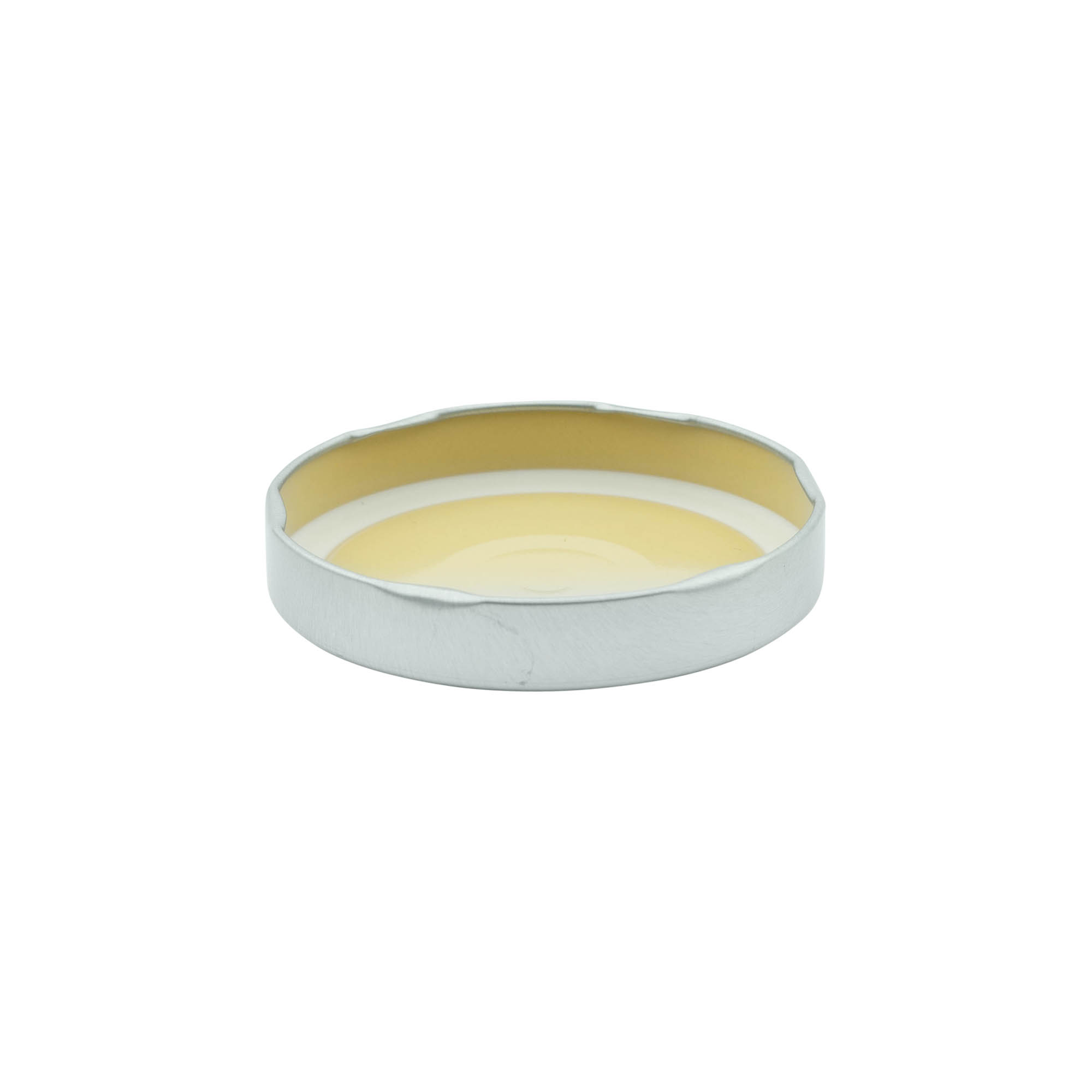 Tapa Deep-Twist-Off, hojalata, plateado, para boca: Deep-TO 82