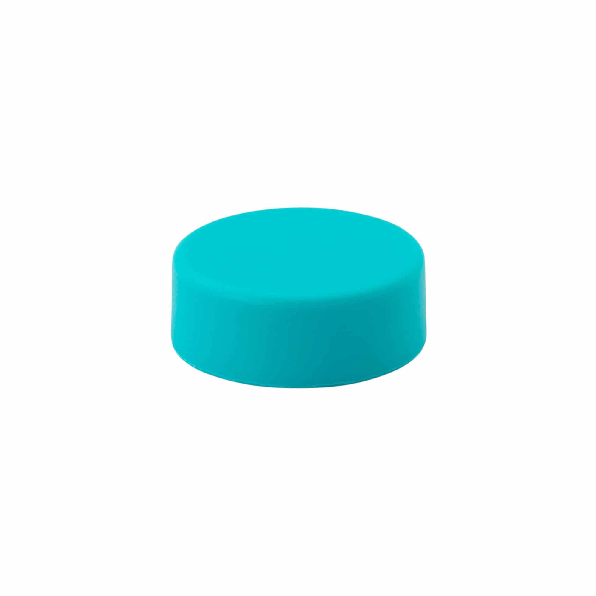 Tapón de rosca, ABS, turquesa, para boca: GPI 33/400