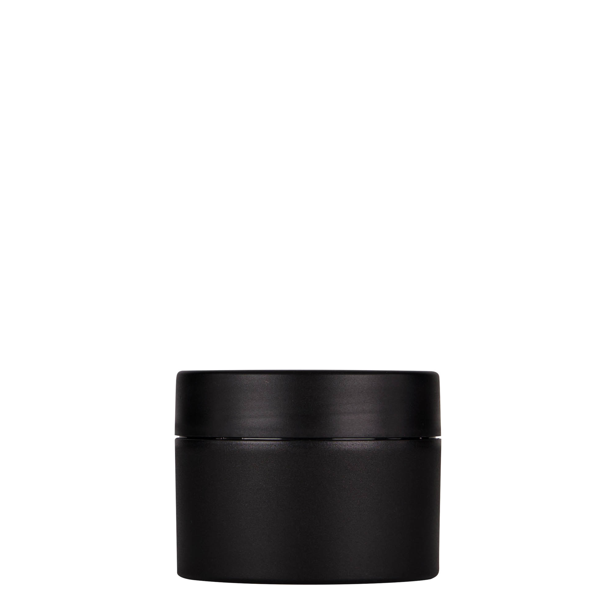 100 ml bote de plástico 'Antonella', PP, negro, abertura: cierre de rosca