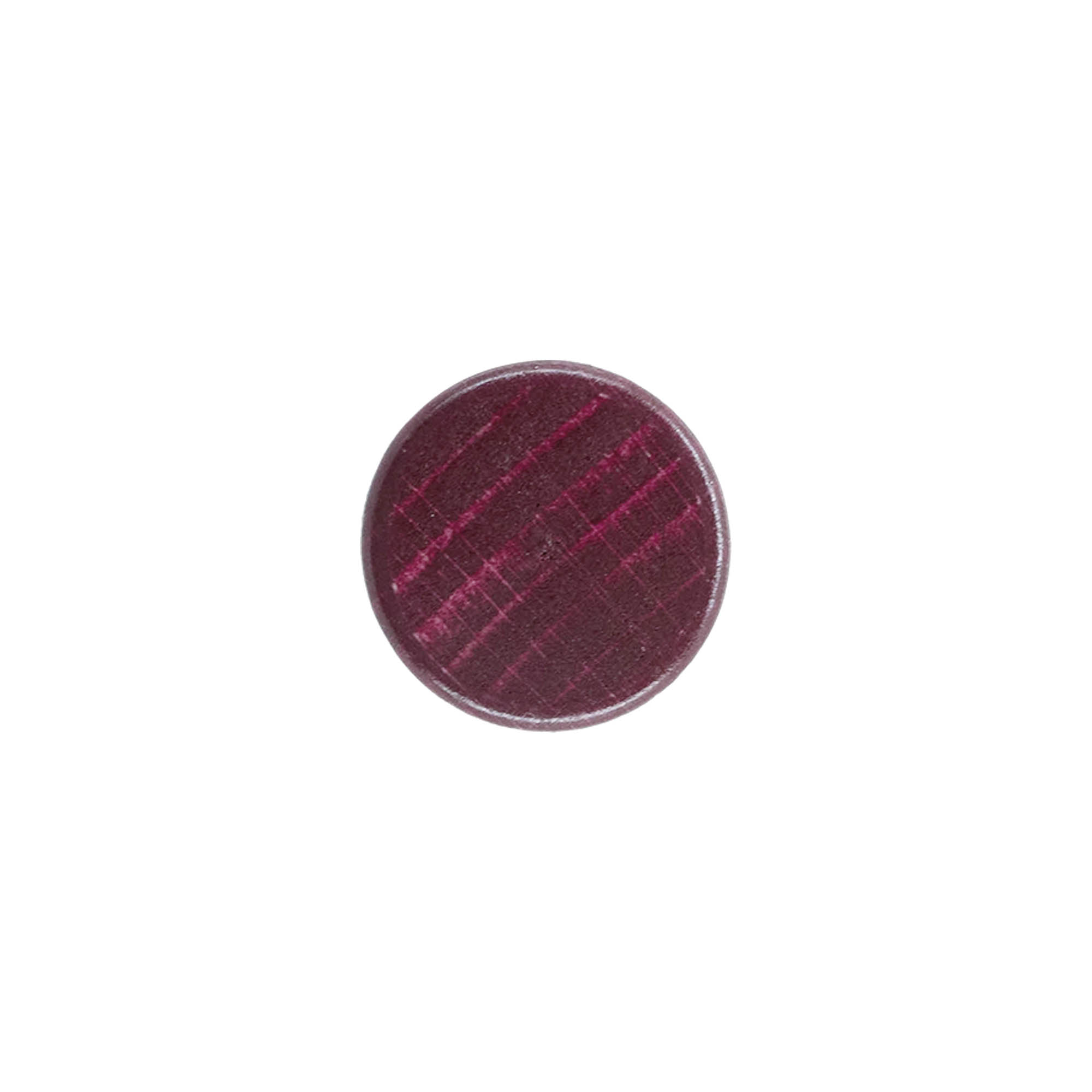 Tapones de corcho con asa de 19 mm, madera/plástico, color burdeos, para boca: corcho