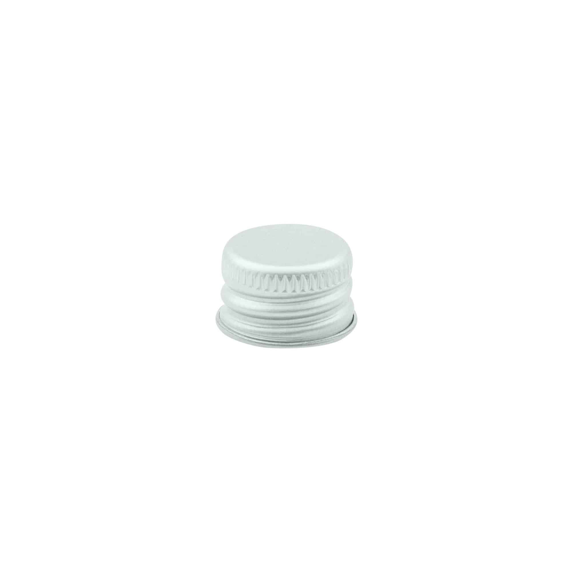 Tapón de rosca, metal, plateado, para boca: GPI 18/410