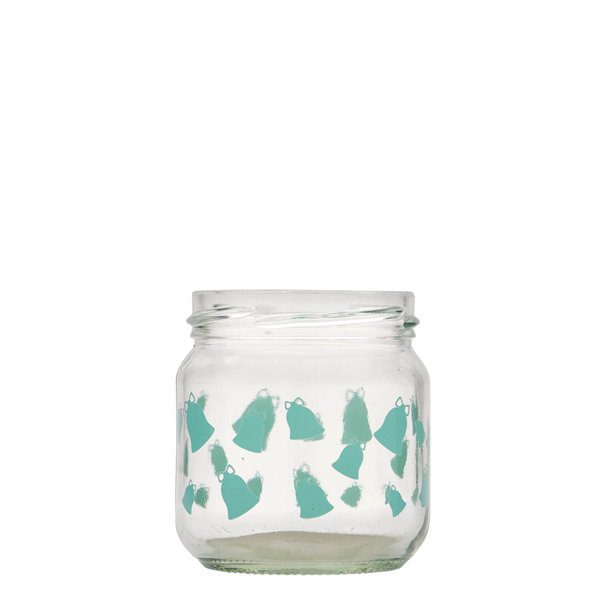 212 ml vaso redondo, motivo: campana, boca: rosca (TO 66)