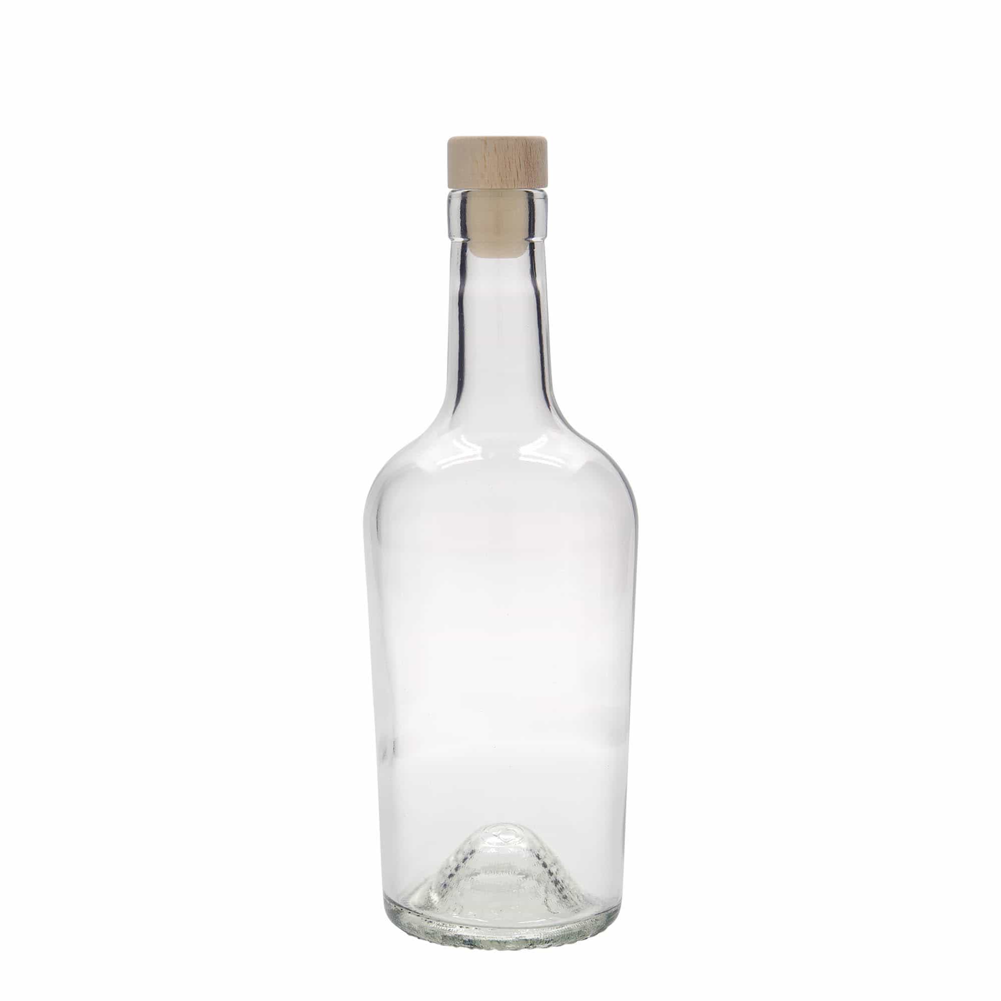 Botella de vidrio de 500 ml «Margarethe», boca: corcho