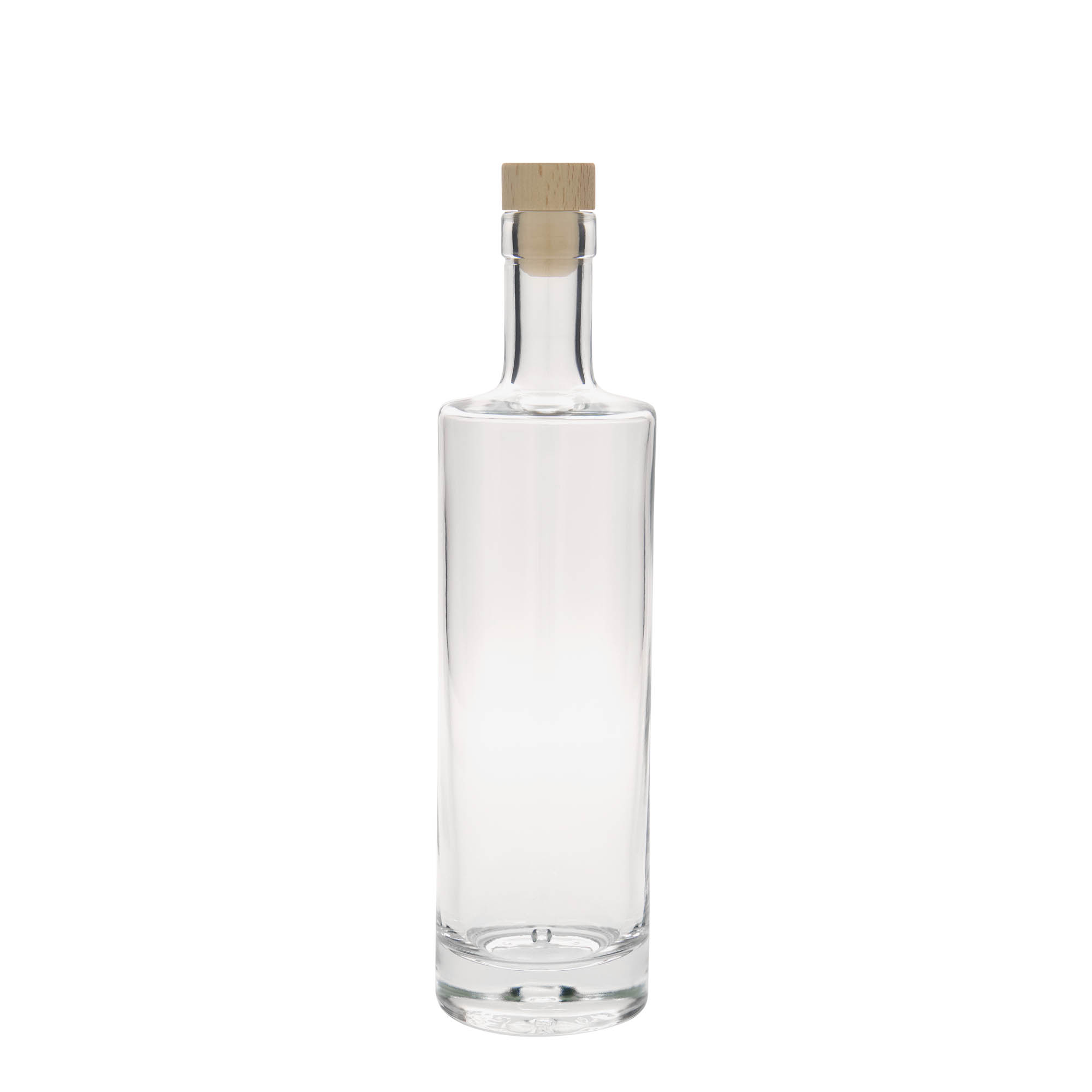 Botella de vidrio de 500 ml 'Titano', boca: corcho