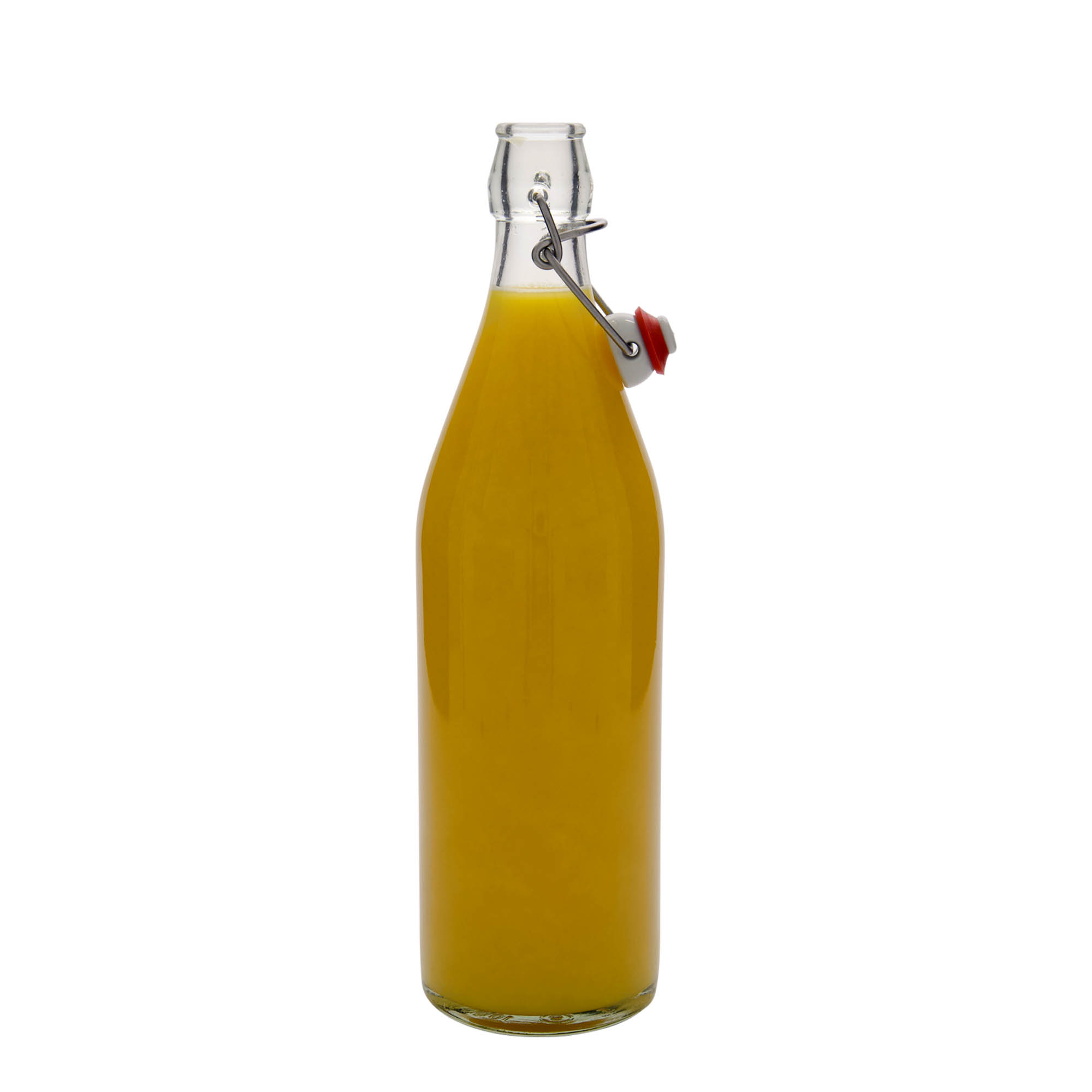 Botella de vidrio de 1.000 ml 'Giara', boca: cierre de palanca