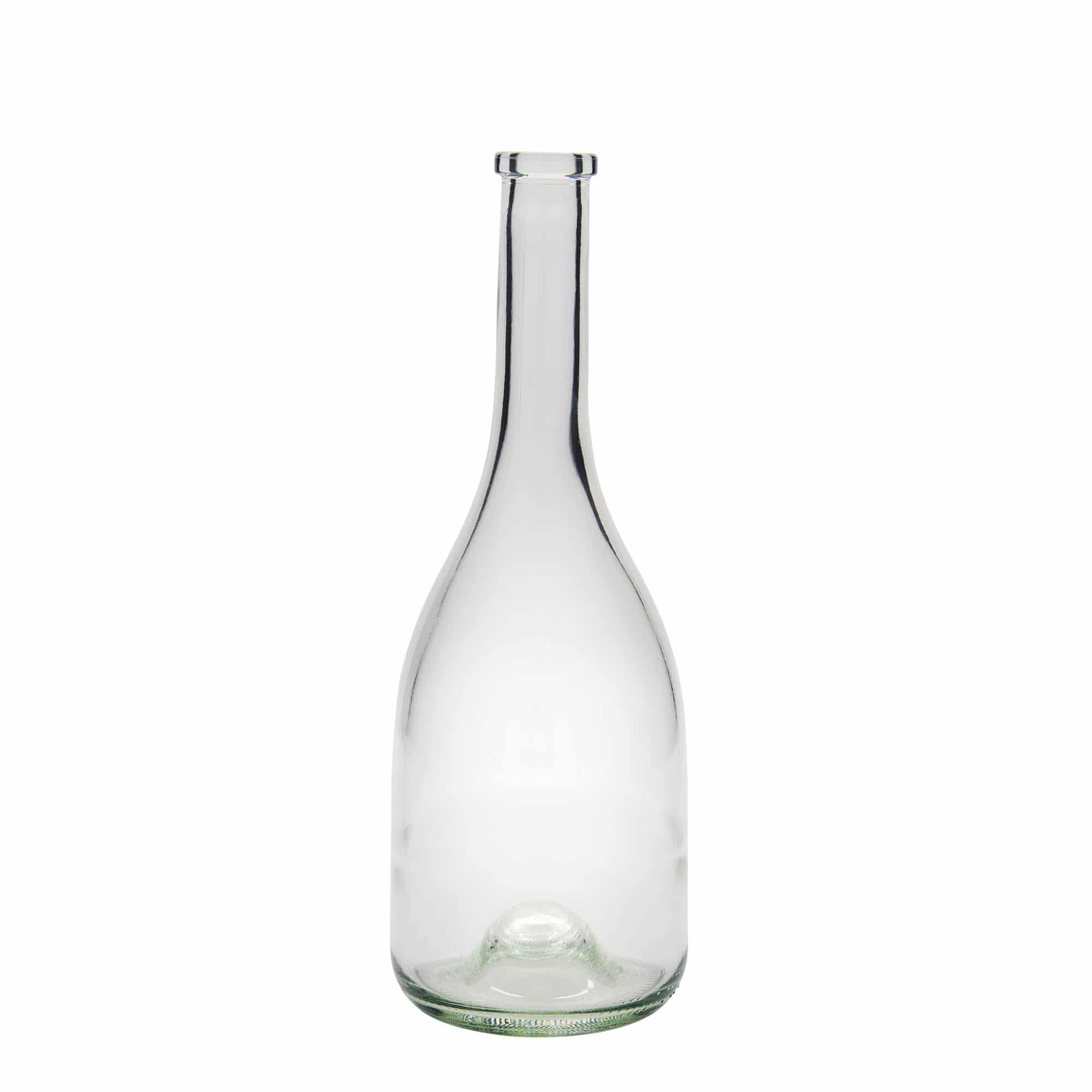 Botella de vidrio 'Rustica' de 750 ml, boca: corcho Botella de vidrio 'Rustica' de 750 ml, boca: corcho