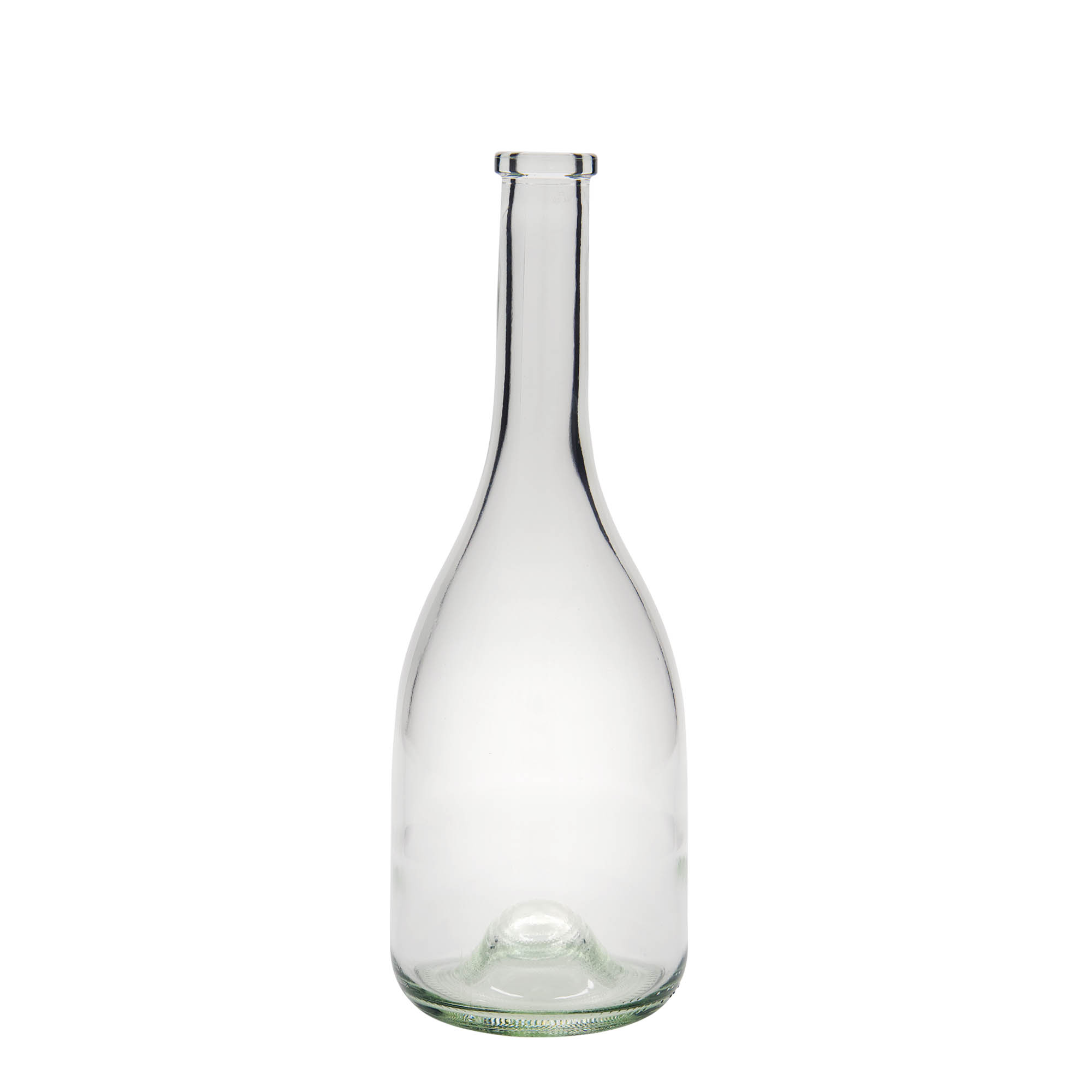 Botella de vidrio de 750 ml 'Rustica', boca: corcho