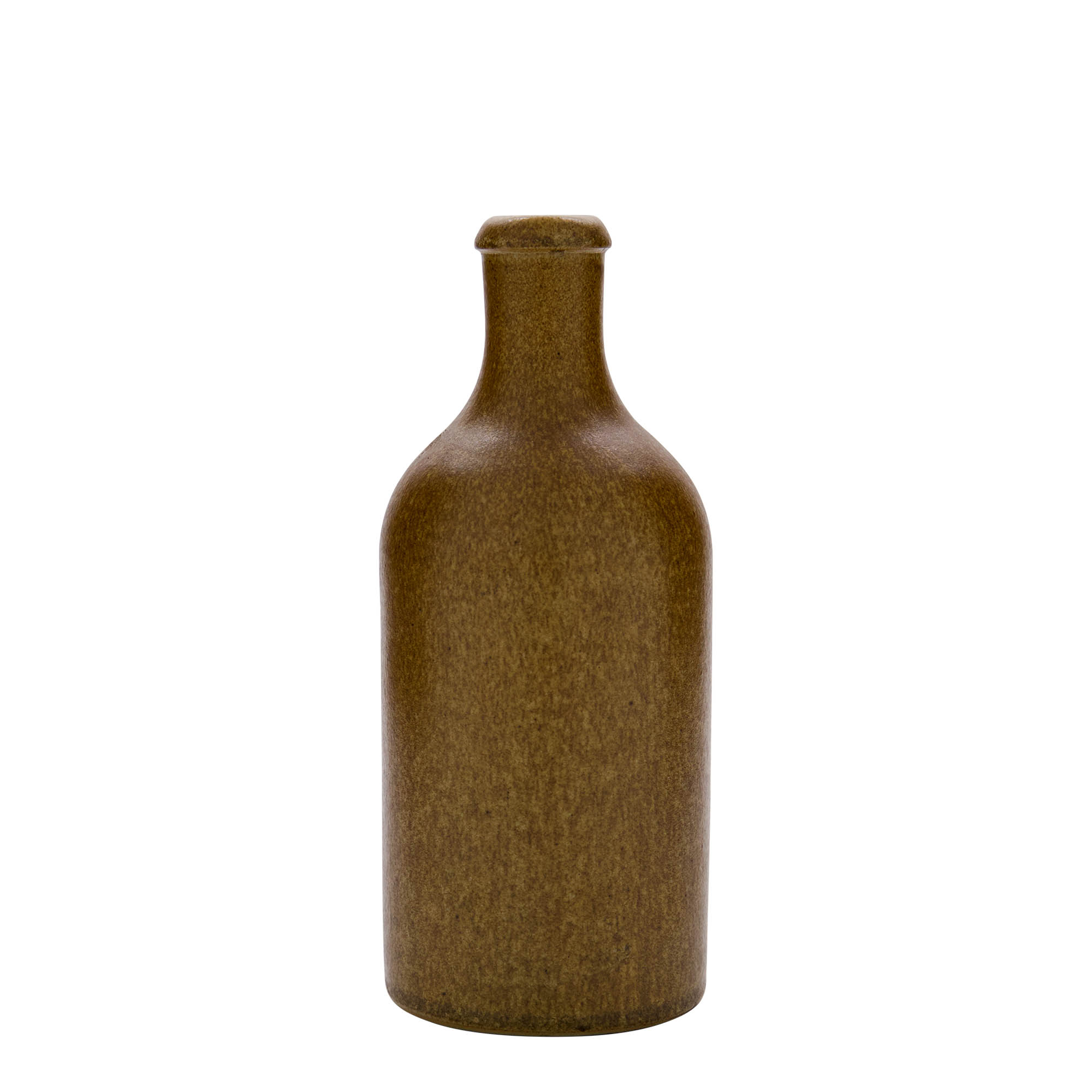Jarra de barro de 500 ml, gres, marrón cristal, boca: corcho Jarra de barro de 500 ml, gres, marrón cristal, boca: corcho