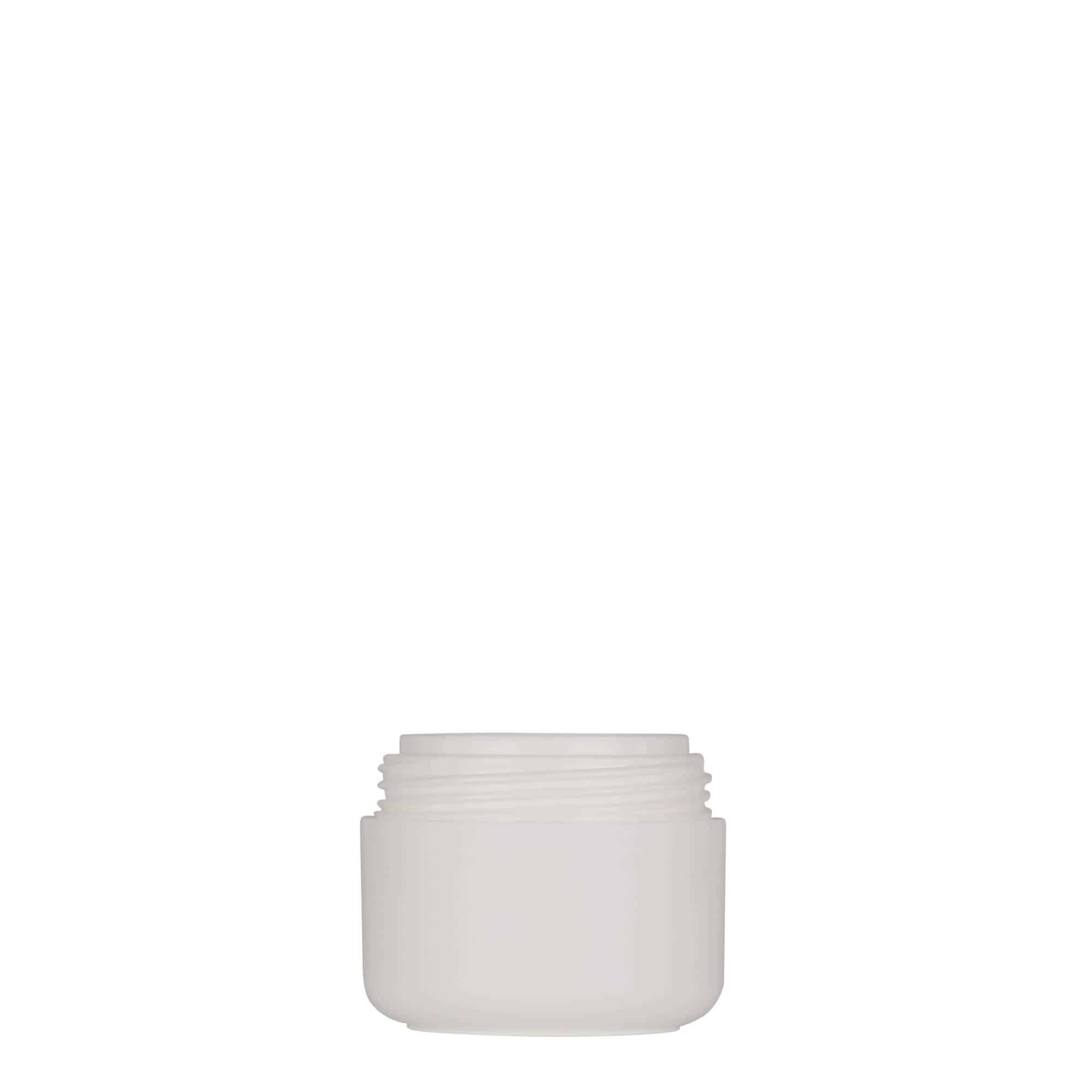 Bote de plástico 'Bianca' de 30 ml, PP, blanco, boca: tapón de rosca Bote de plástico 'Bianca' de 30 ml, PP, blanco, boca: tapón de rosca