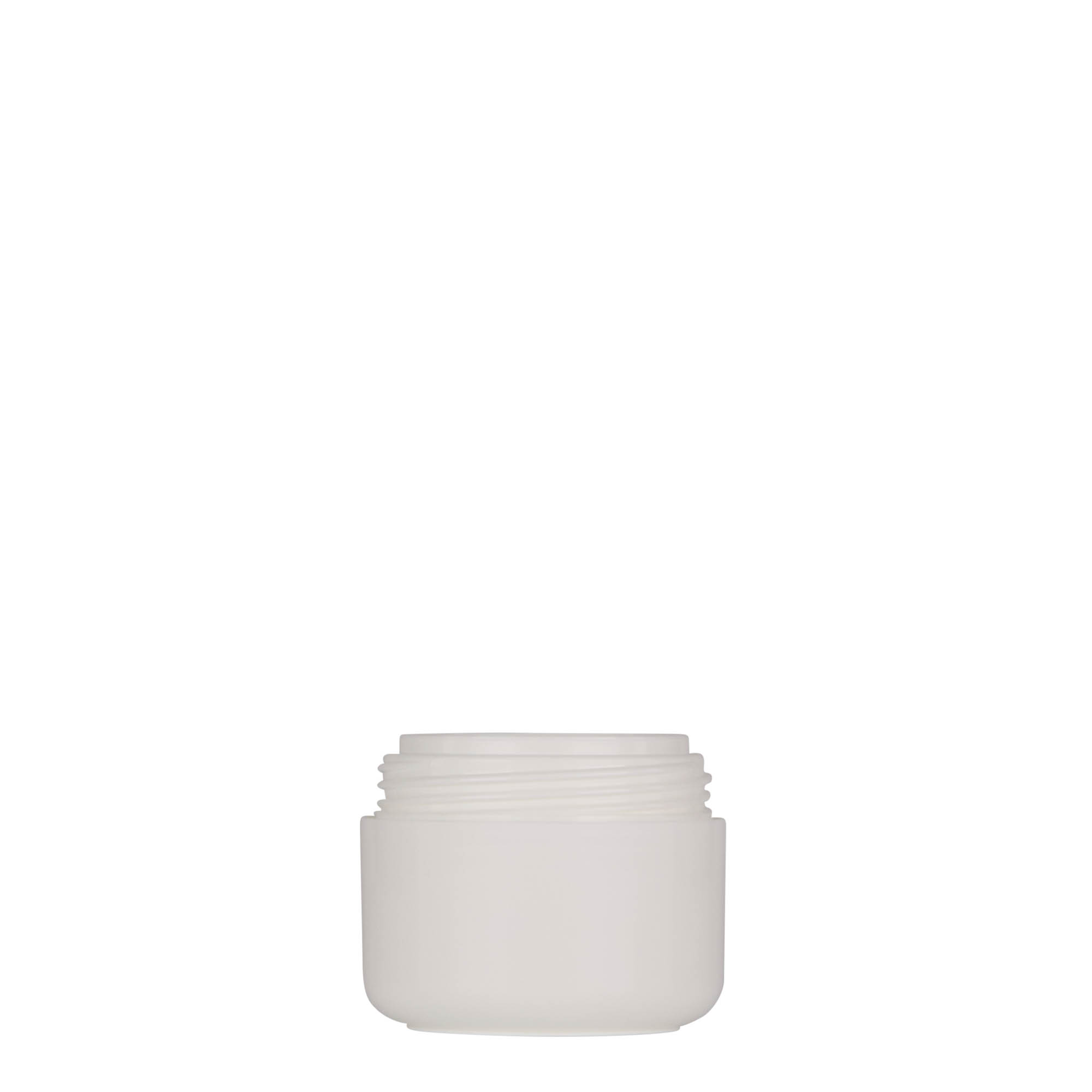 30 ml bote de plástico 'Bianca', PP, blanco, boca: cierre de rosca 30 ml bote de plástico 'Bianca', PP, blanco, boca: cierre de rosca